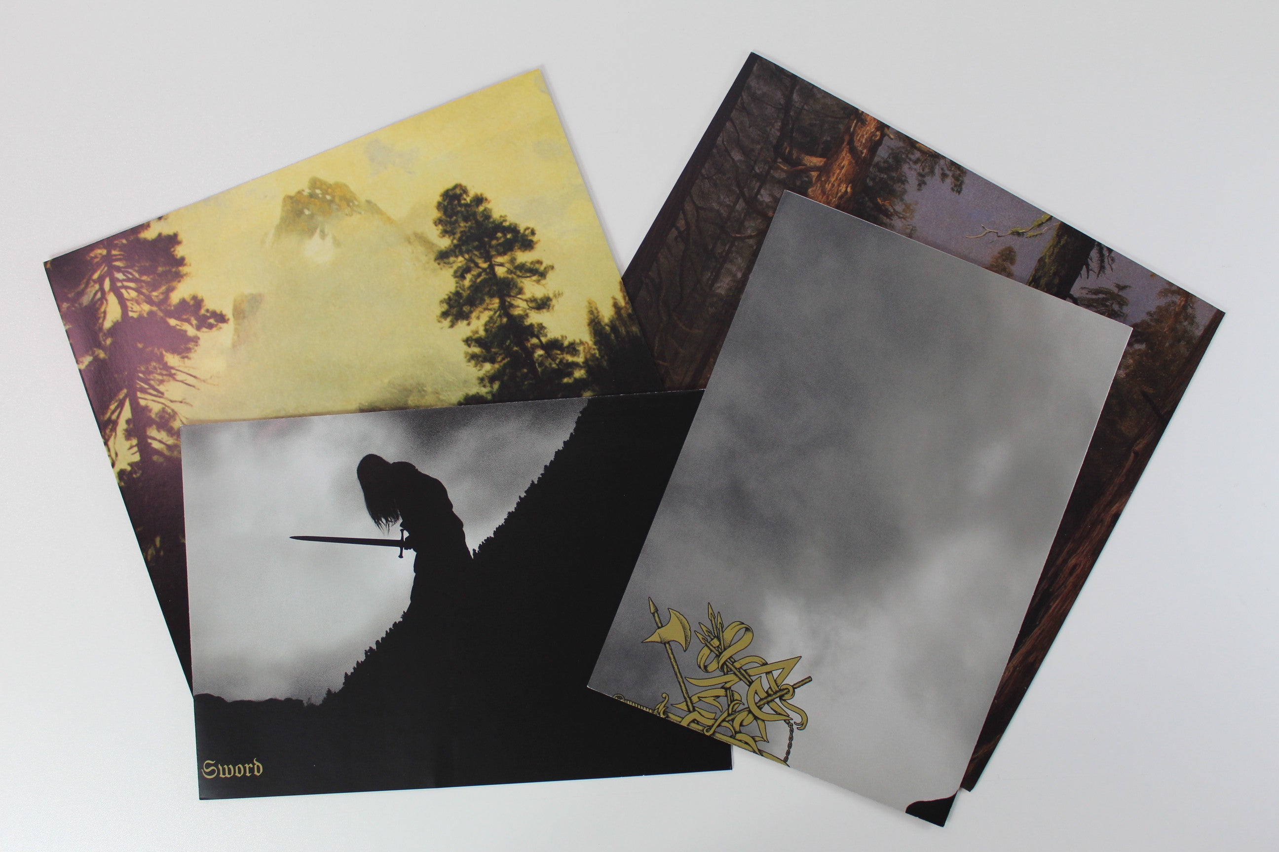 Caladan Brood - Echoes Of Battle on Northern Silence Ltd Bone & Oxblood Reissue