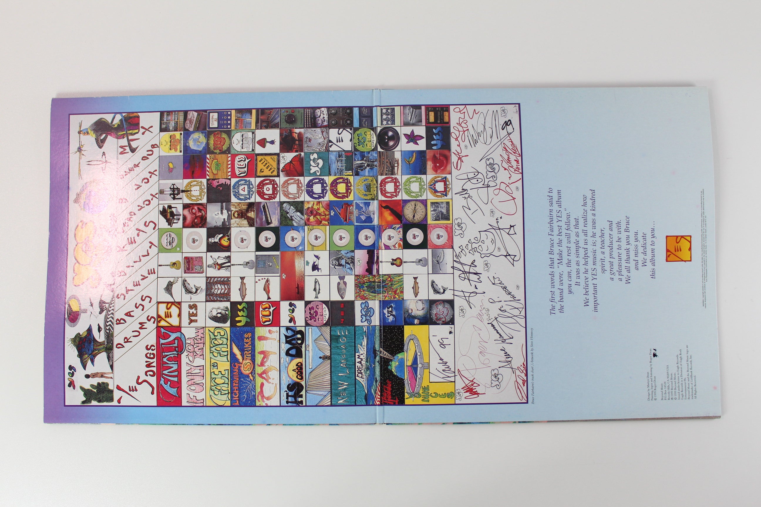 Yes - The Ladder on Eagle Records Ltd Numbered