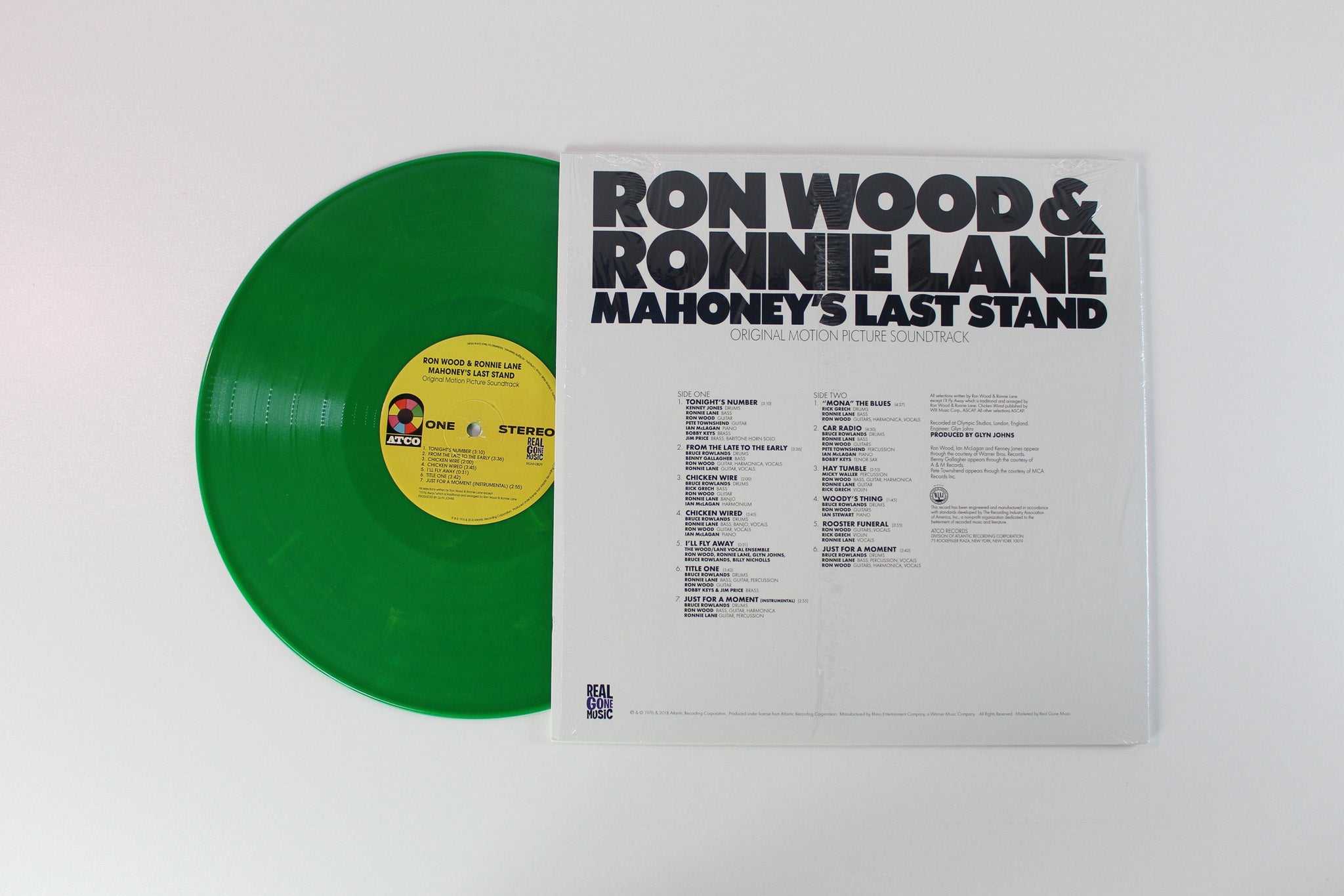 Ron Wood - Mahoney's Last Stand (Original Motion Picture Soundtrack) on Real Gone Music - Green Vinyl