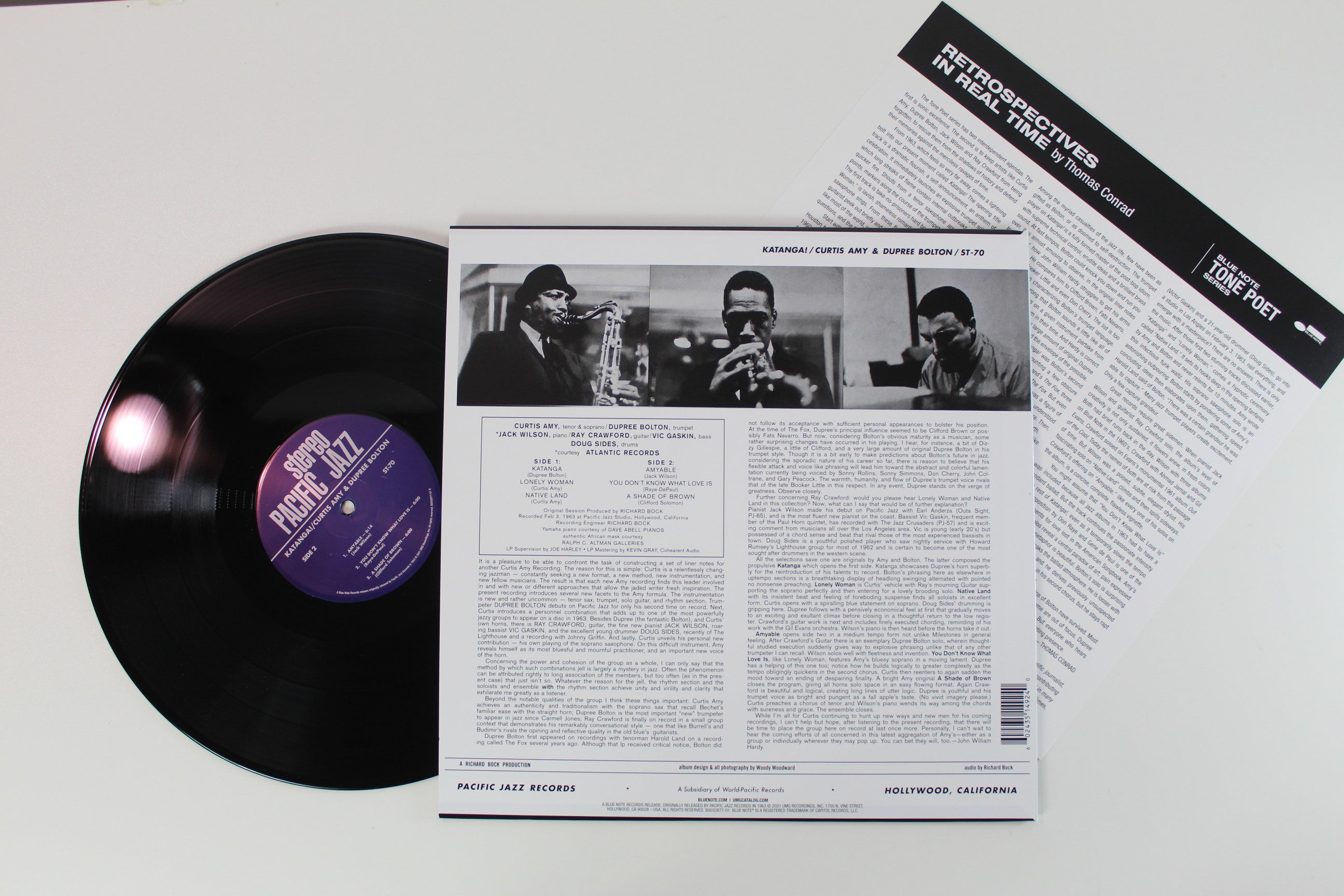 Curtis Amy, Dupree Bolton - Katanga! Blue Note Tone Poet Series Reissue