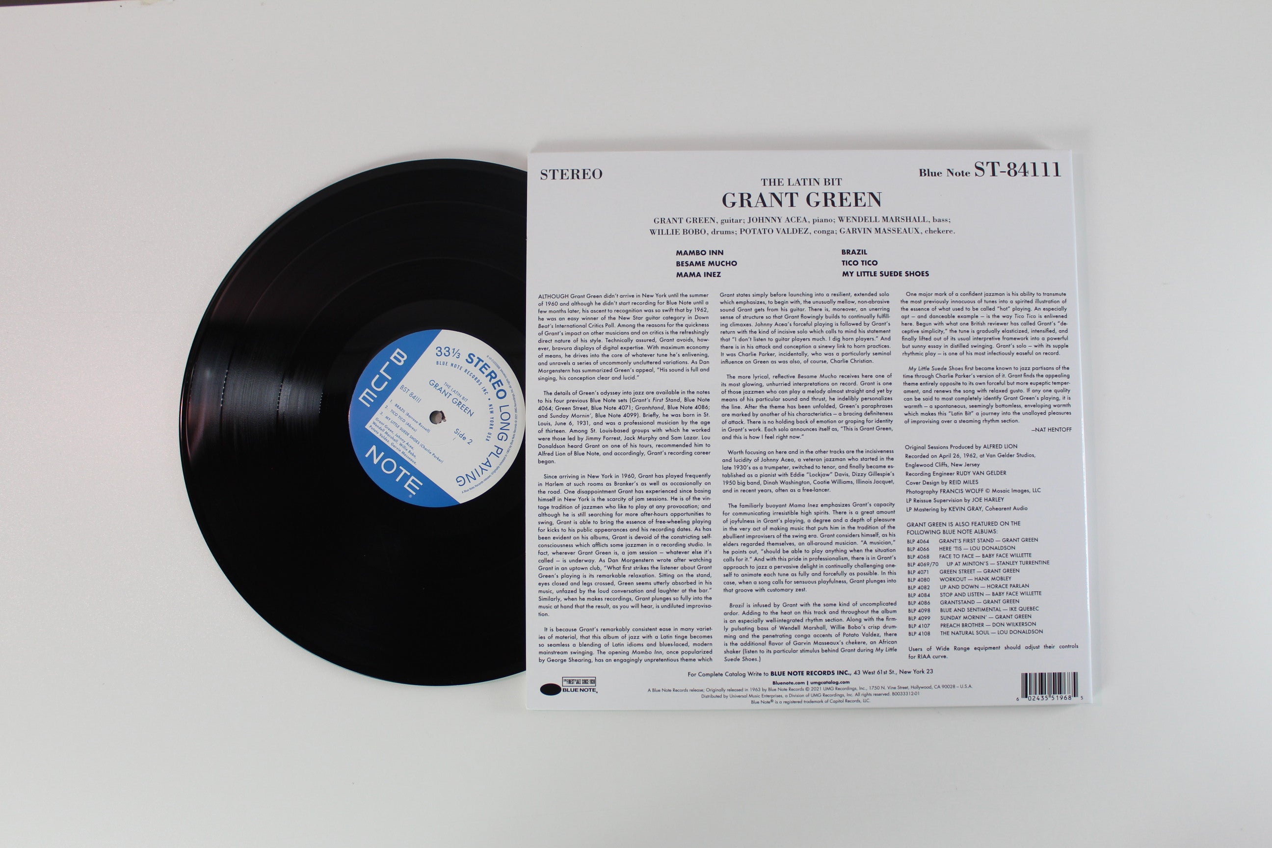 Grant Green - The Latin Bit Blue Note Tone Poet Series Reissue