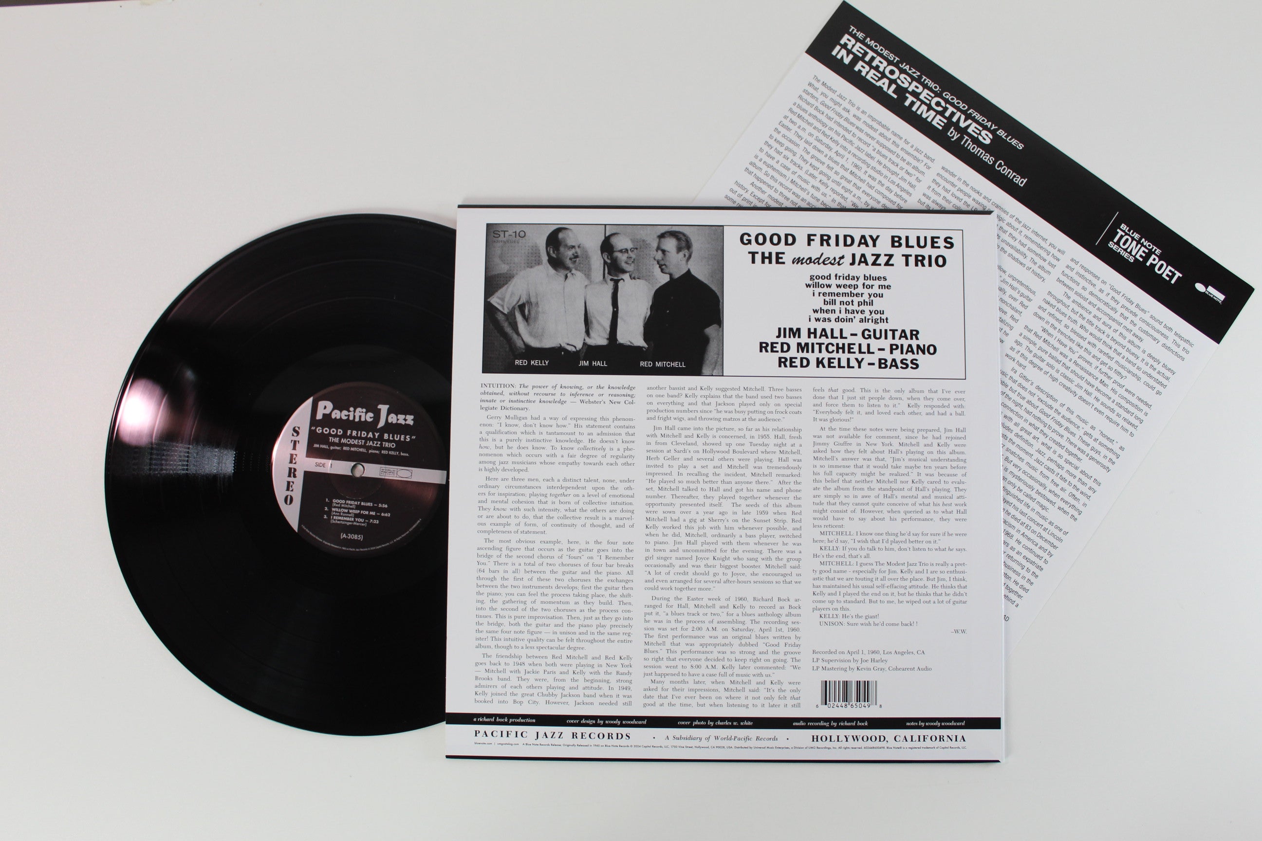 The Modest Jazz Trio - Good Friday Blues: The Modest Jazz Trio Blue Note Tone Poet Series Reissue