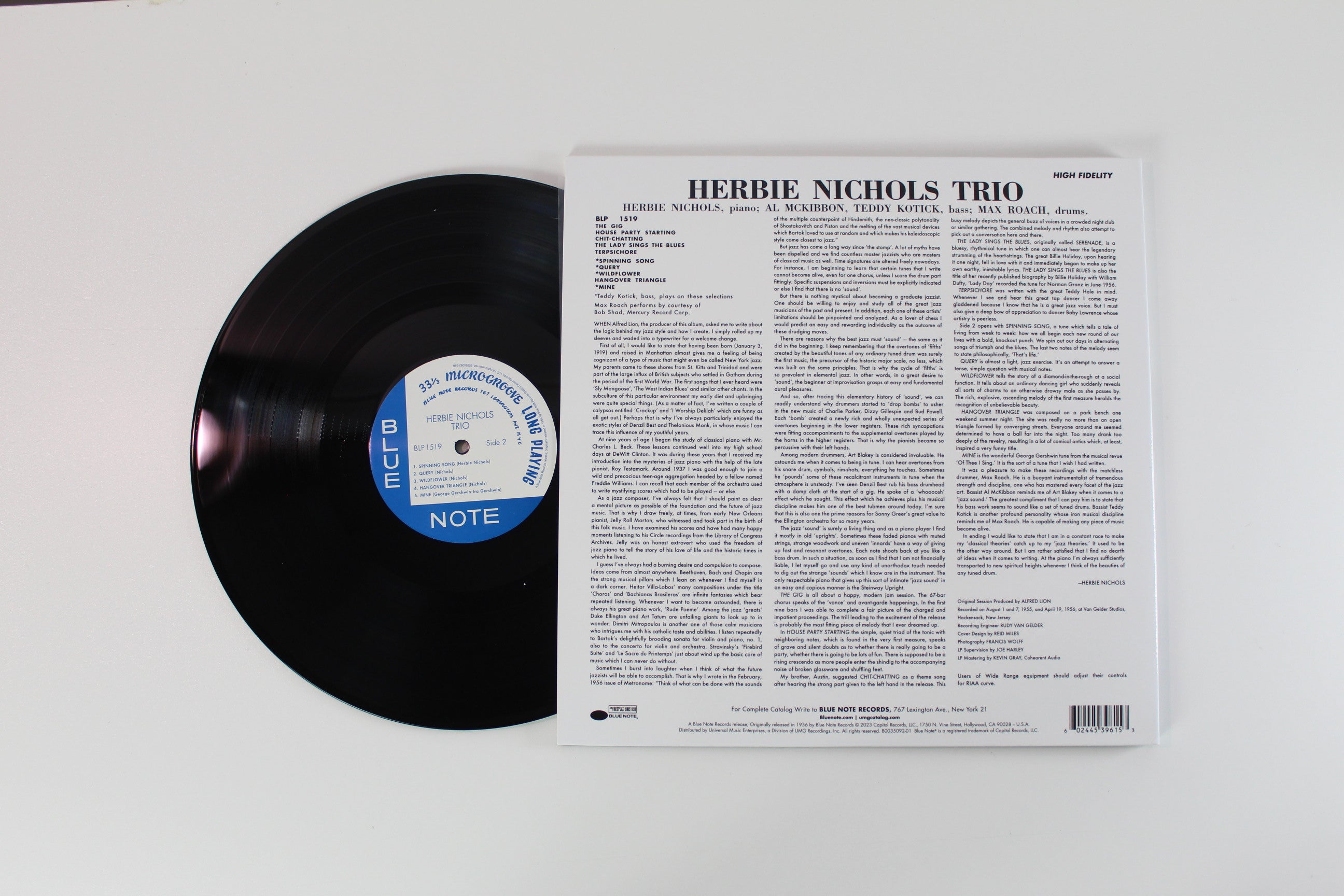 Herbie Nichols Trio - Herbie Nichols Trio Tone Poet Series Reissue