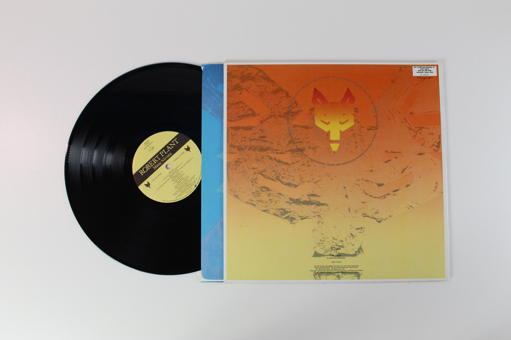 Robert Plant - Manic Nirvana Club Edition Es Paranza Records