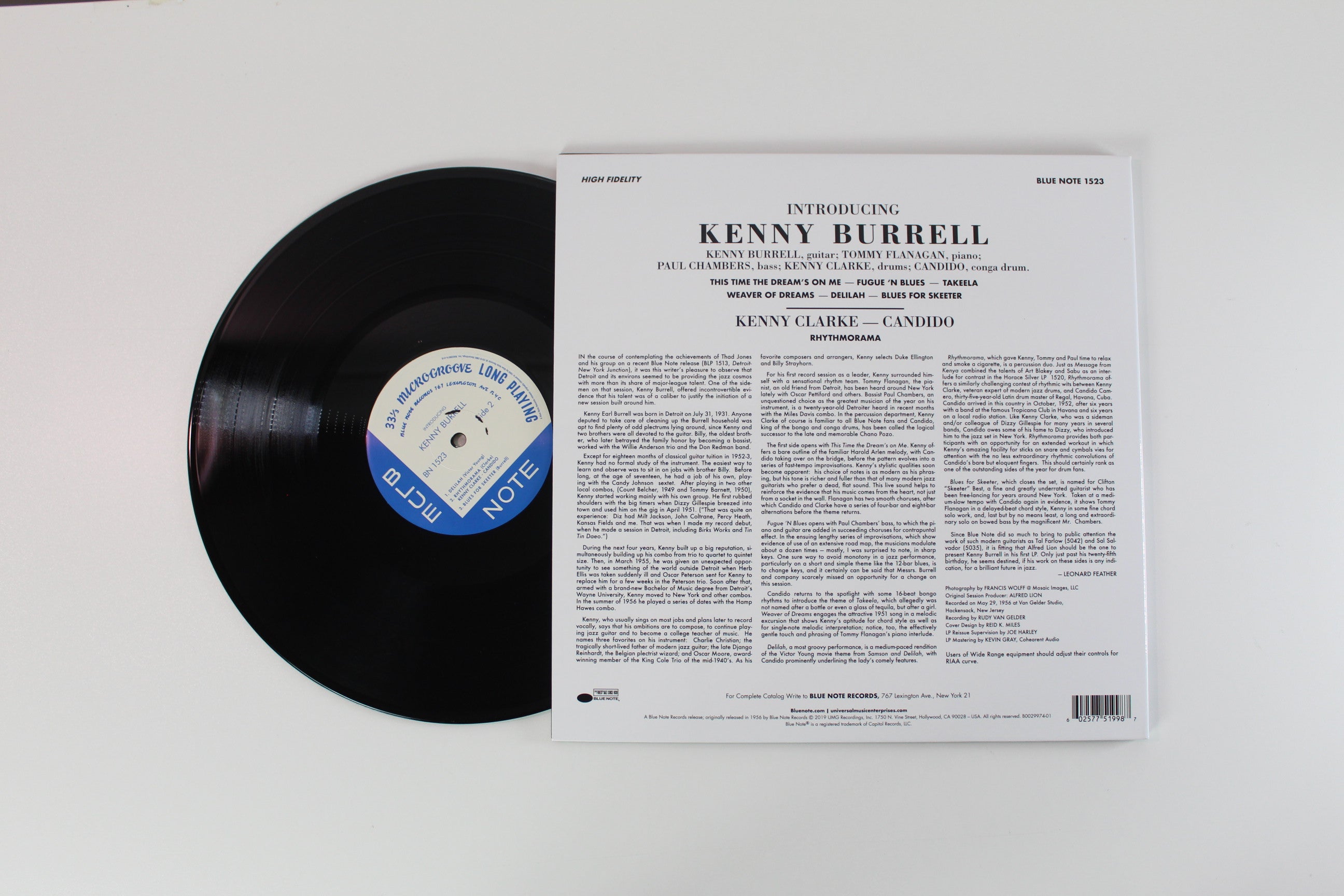 Kenny Burrell - Introducing Kenny Burrell Blue Note Tone Poet Series Reissue