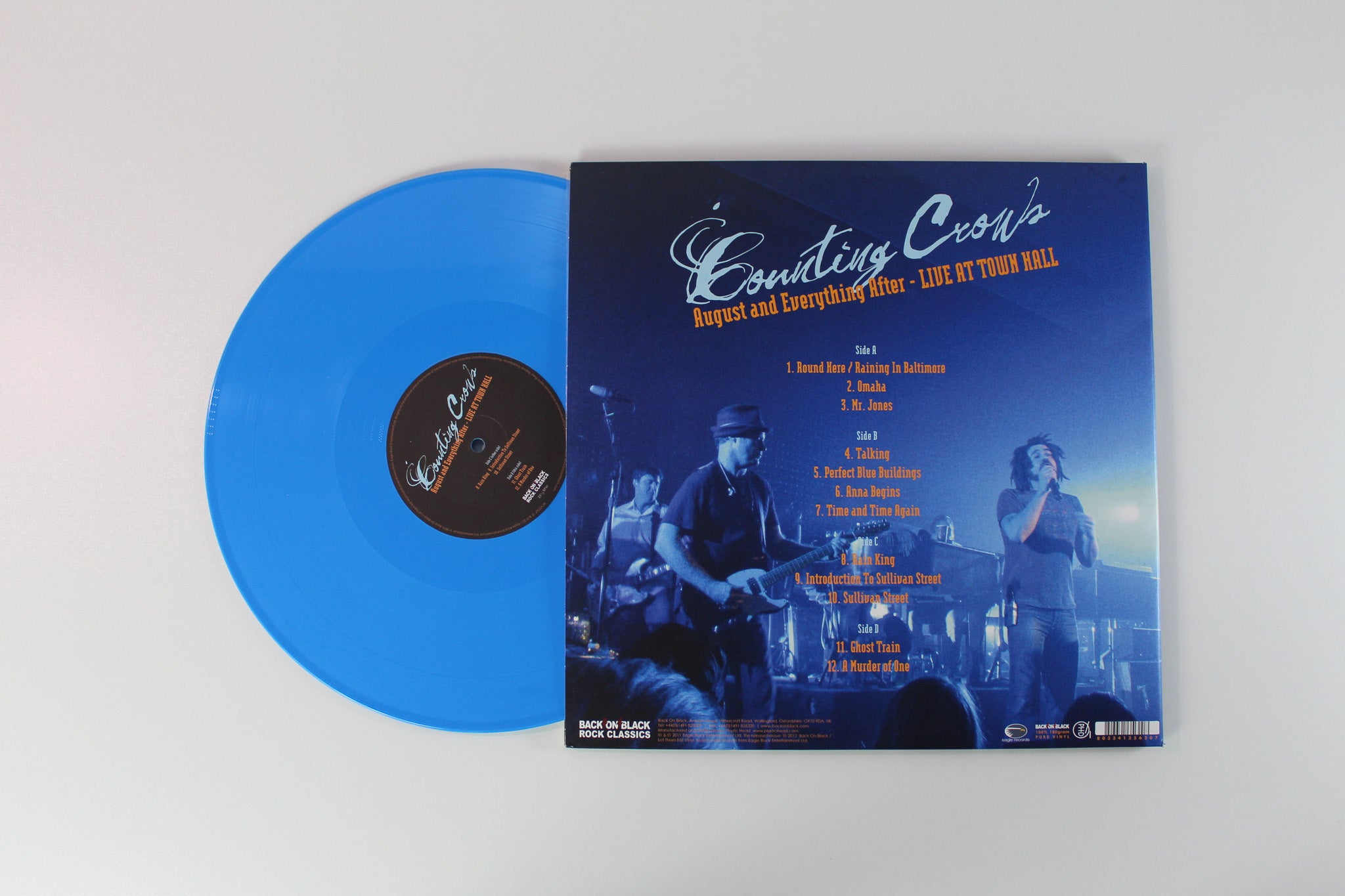 Counting Crows - August And Everything After - Live At Town Hall Ltd. Reissue on Back On Black Blue Vinyl