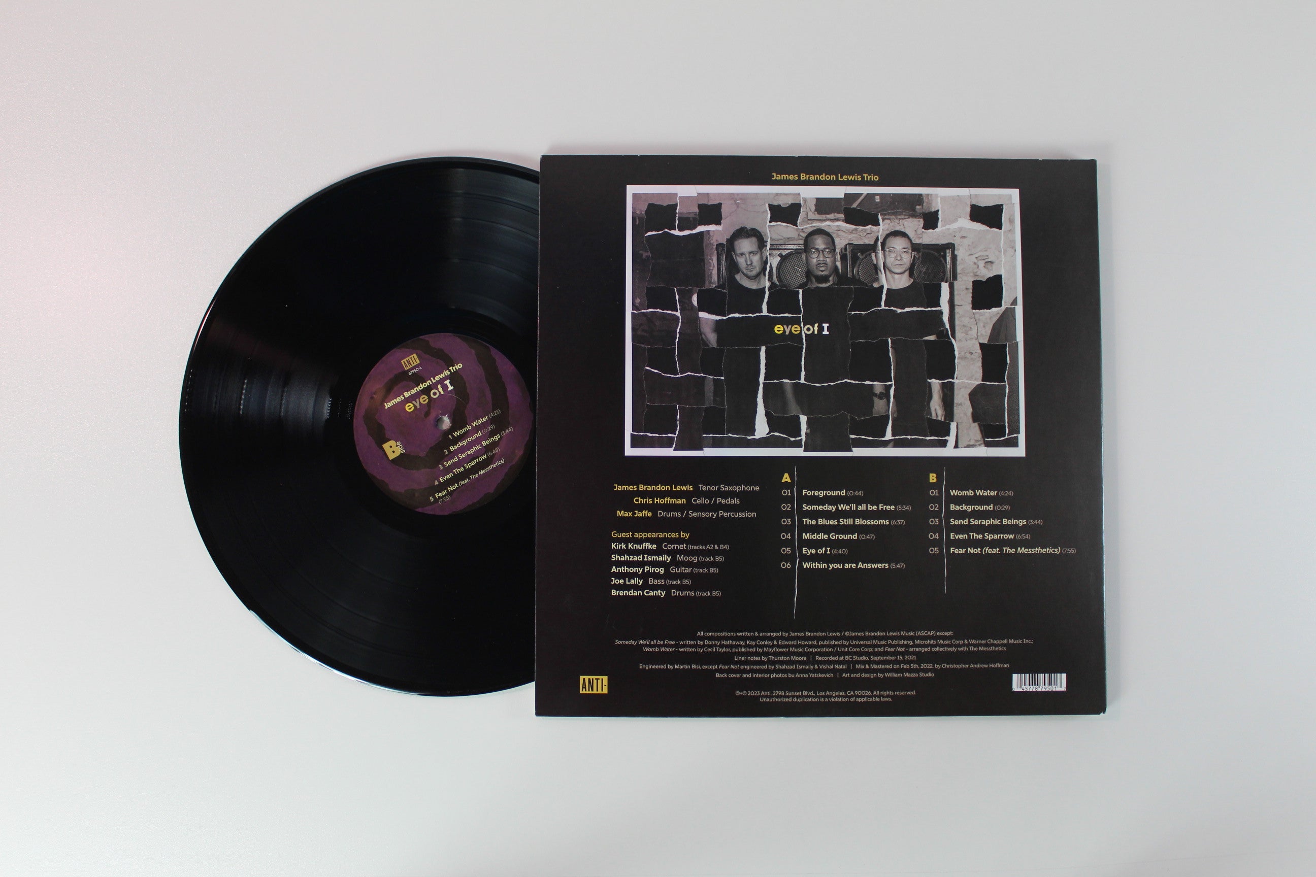 James Brandon Lewis Trio - Eye Of I on Anti-