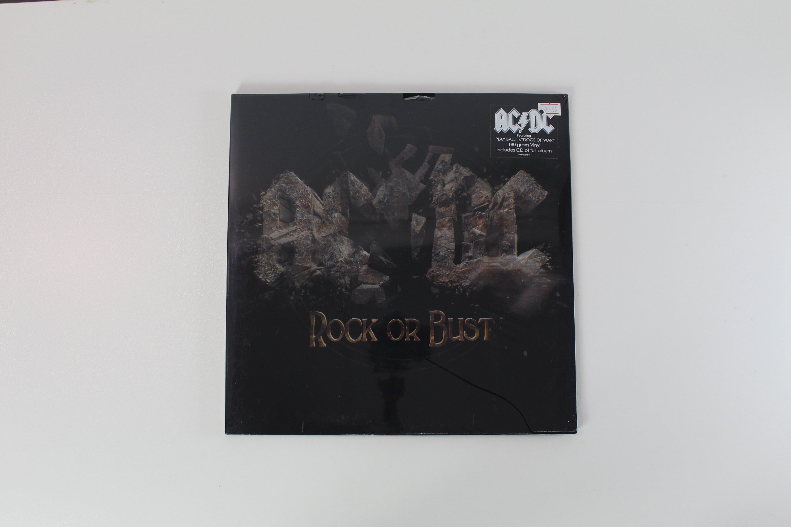 AC/DC - Rock Or Bust on Columbia Lenticular Cover Sealed