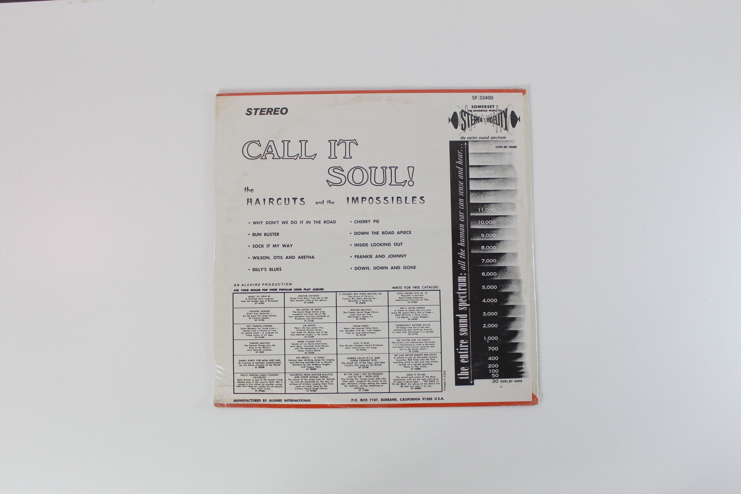 The Haircuts And The Impossibles - Call It Soul! on Somerset Sealed