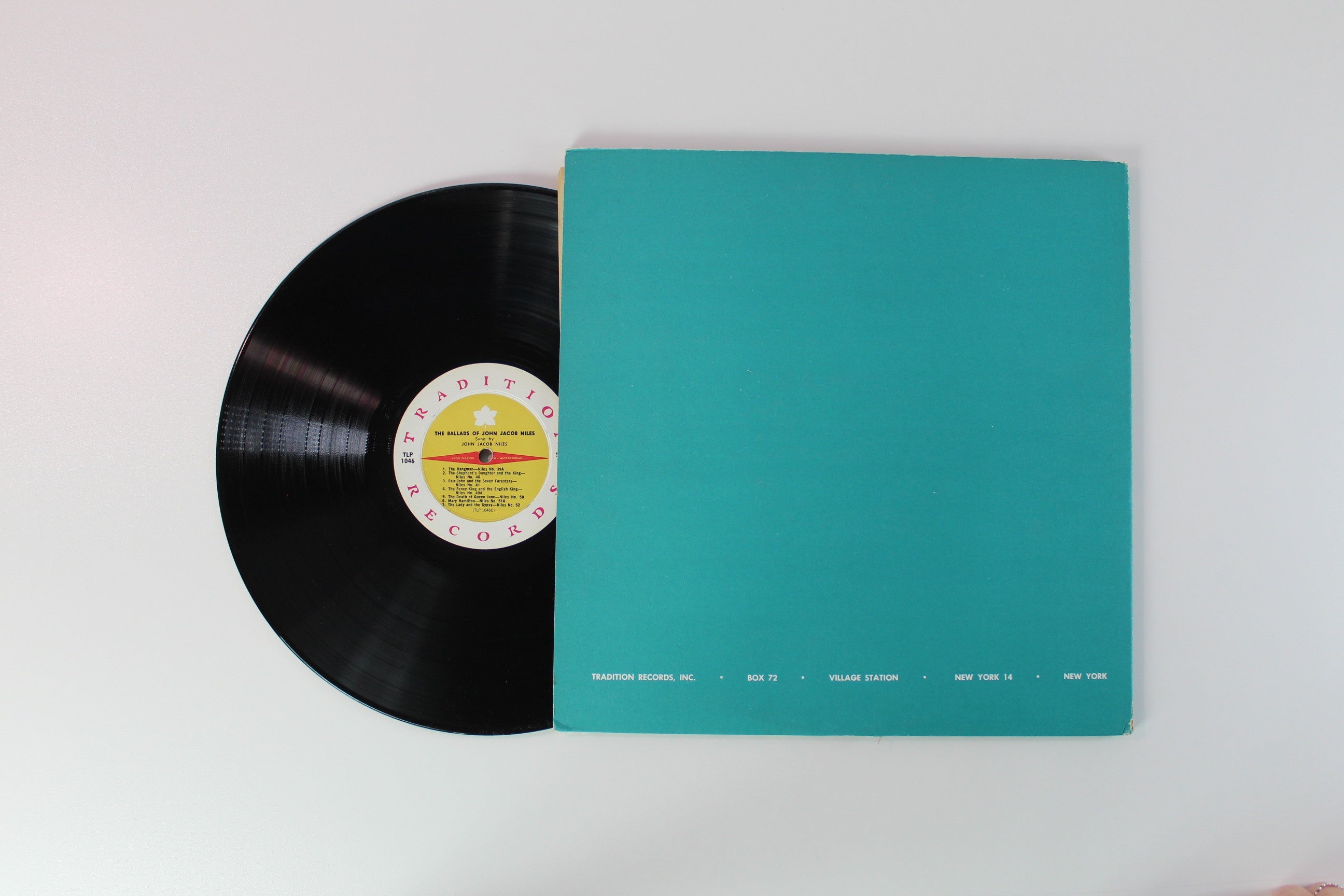 John Jacob Niles - The Ballads Of John Jacob Niles on Tradition Records