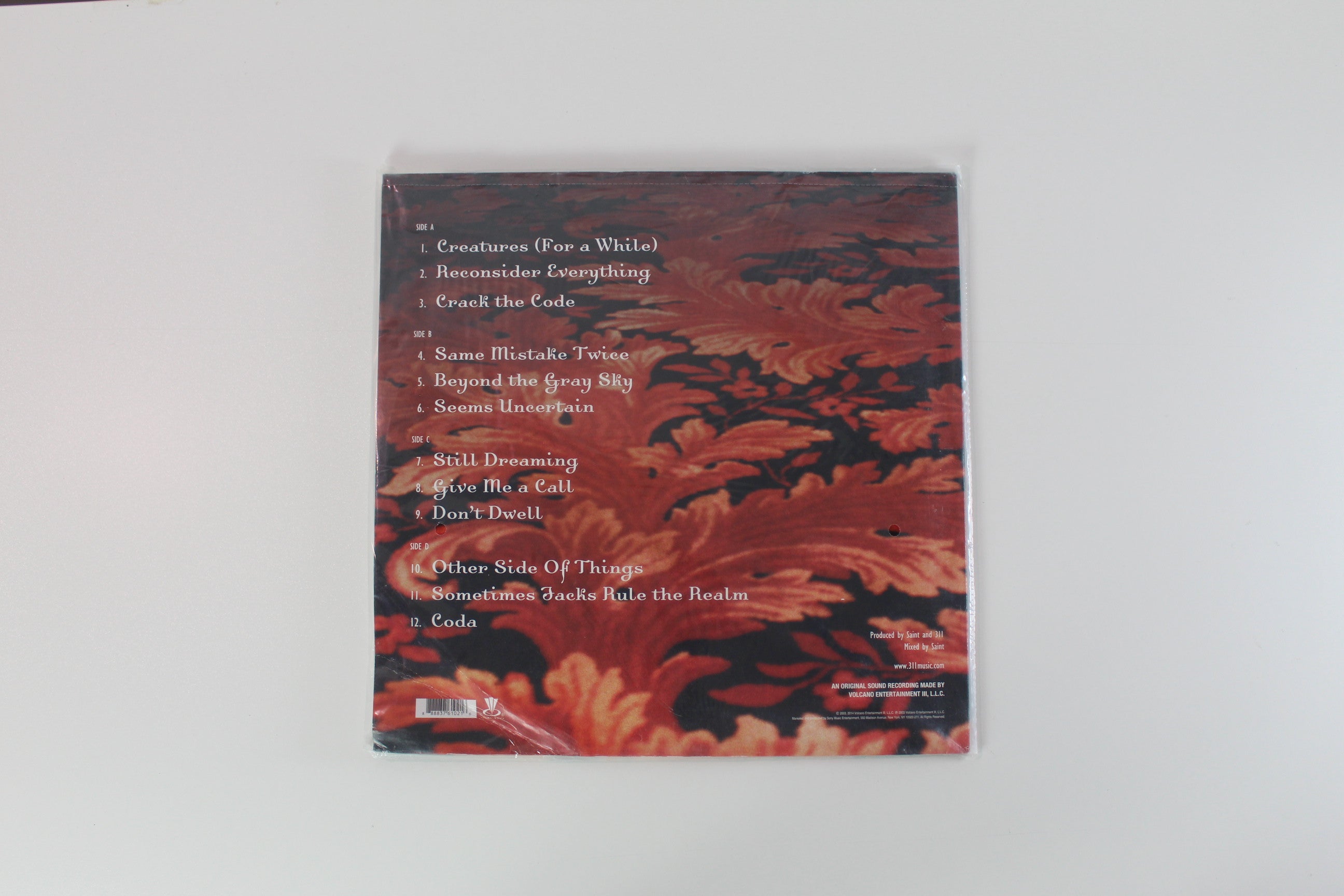 311 - Evolver on Volcano 180 Gram Reissue Sealed