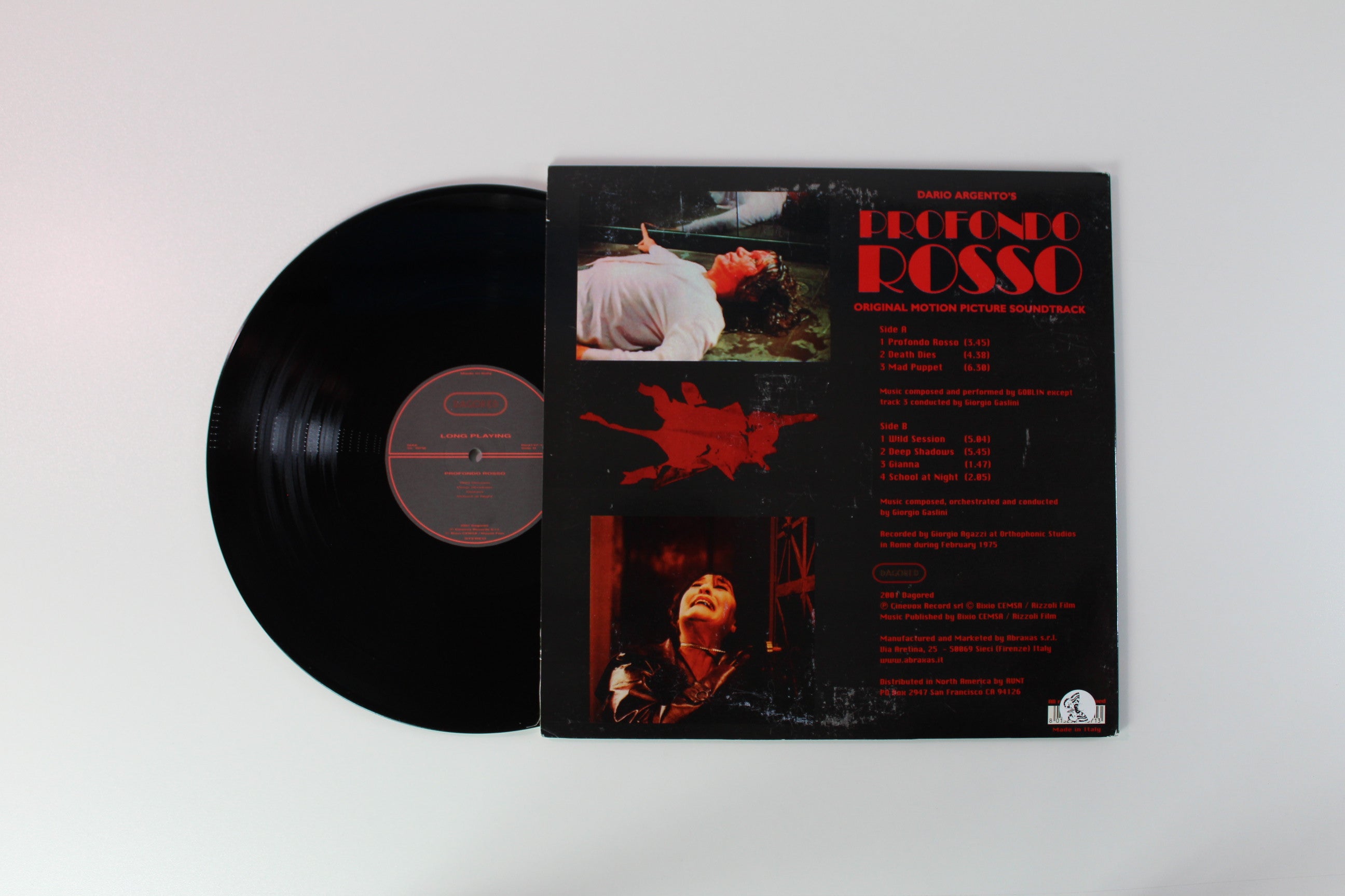 Goblin - Profondo Rosso (Original Motion Picture Soundtrack) on Dagored