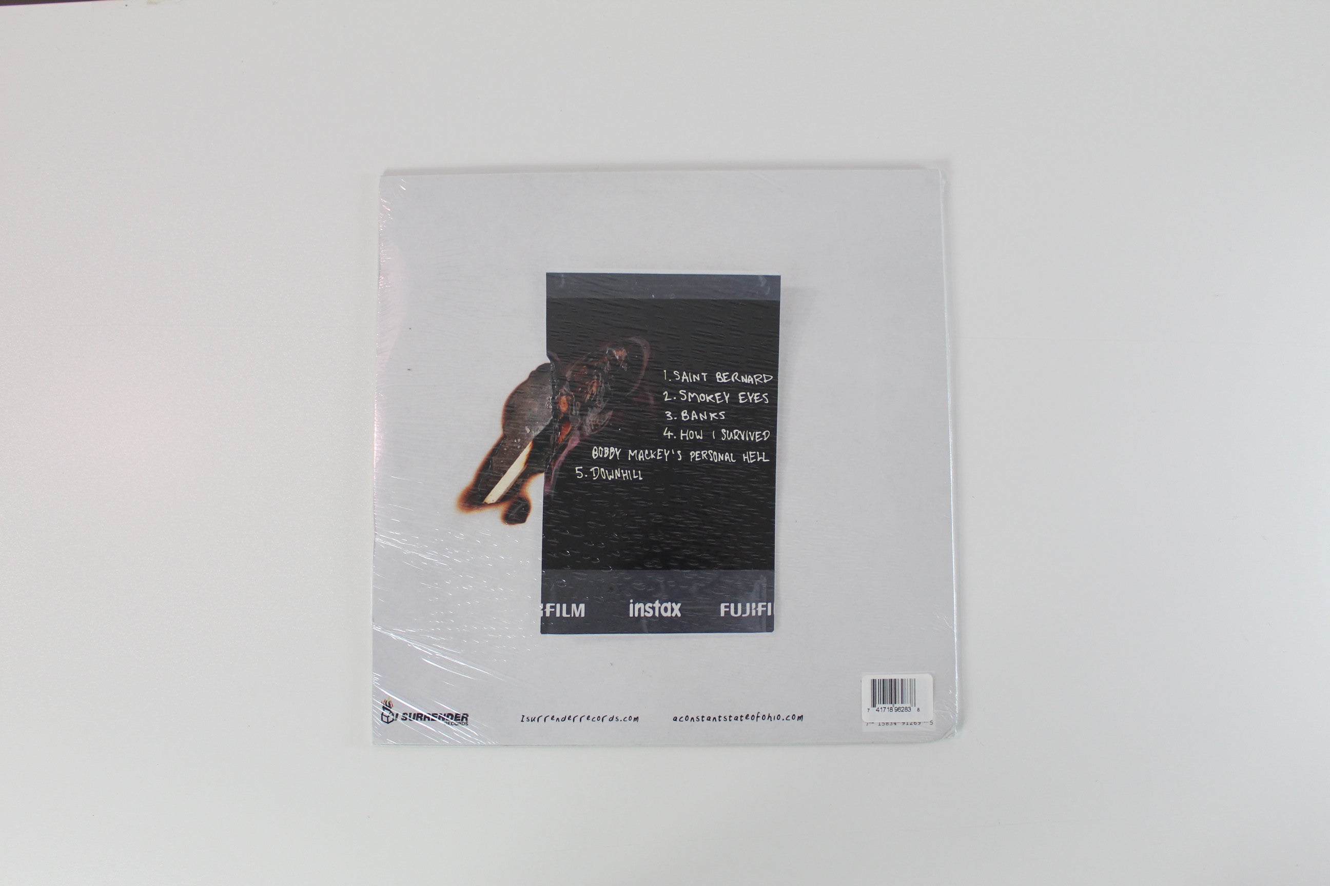 Lincoln - A Constant State of Ohio on I Surrender 12" Single Sided Etched EP Flaming Hot Cheetos Red Vinyl Sealed