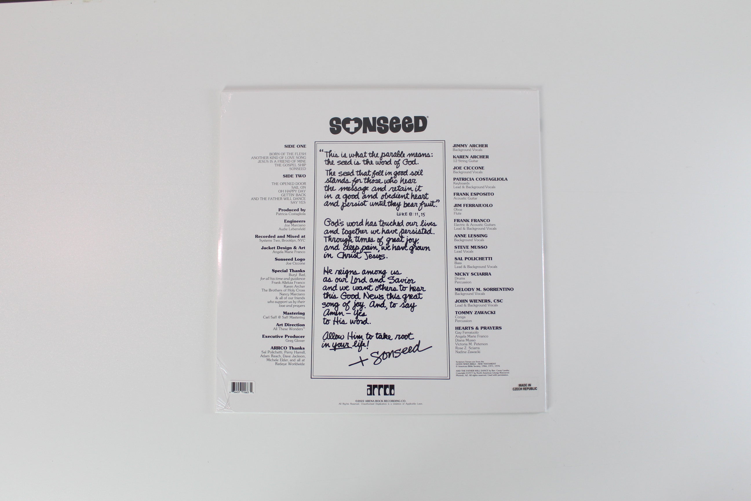 Sonseed - First Fruit on Arena Rock RSD 2023 Green Vinyl Reissue Sealed