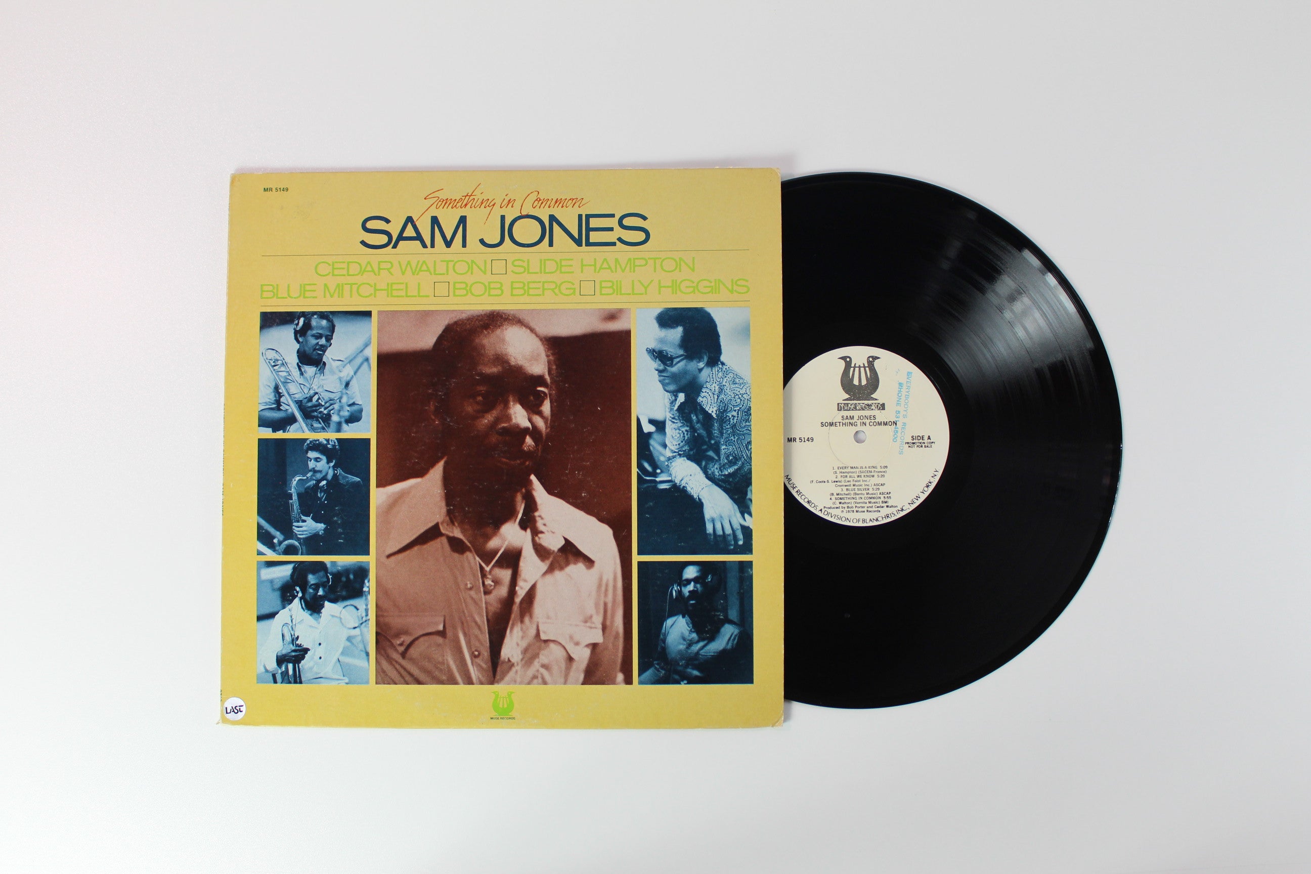 Sam Jones - Something In Common on Muse Records Promo