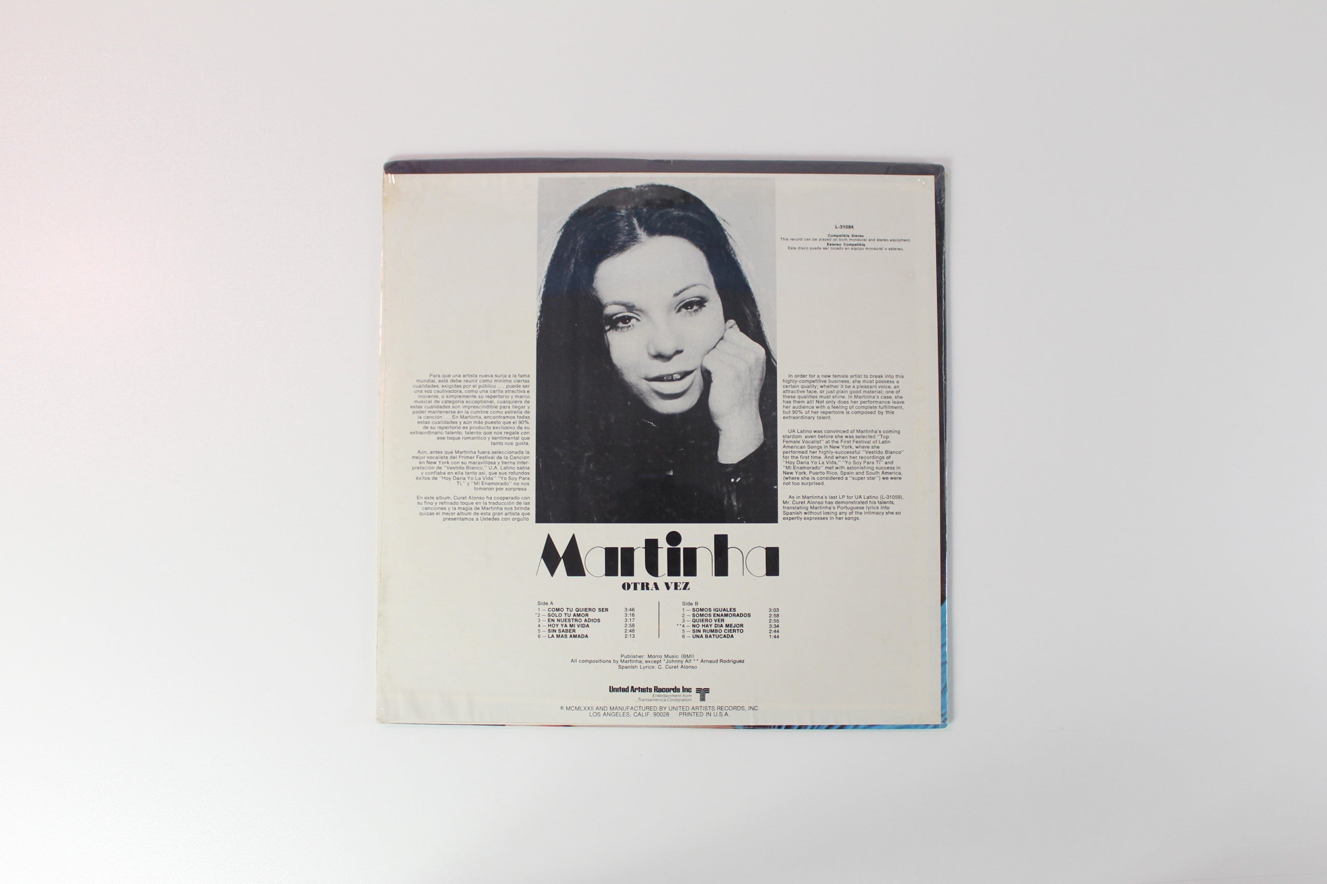 Martinha - Otra Vez on UA Latino - Sealed
