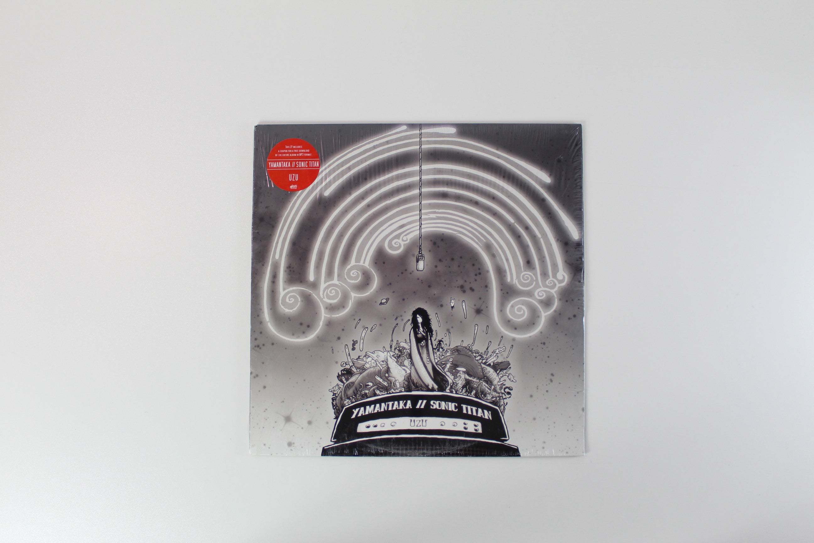 Yamantaka // Sonic Titan - UZU Grey Marble Vinyl on Suicide Squeeze Sealed