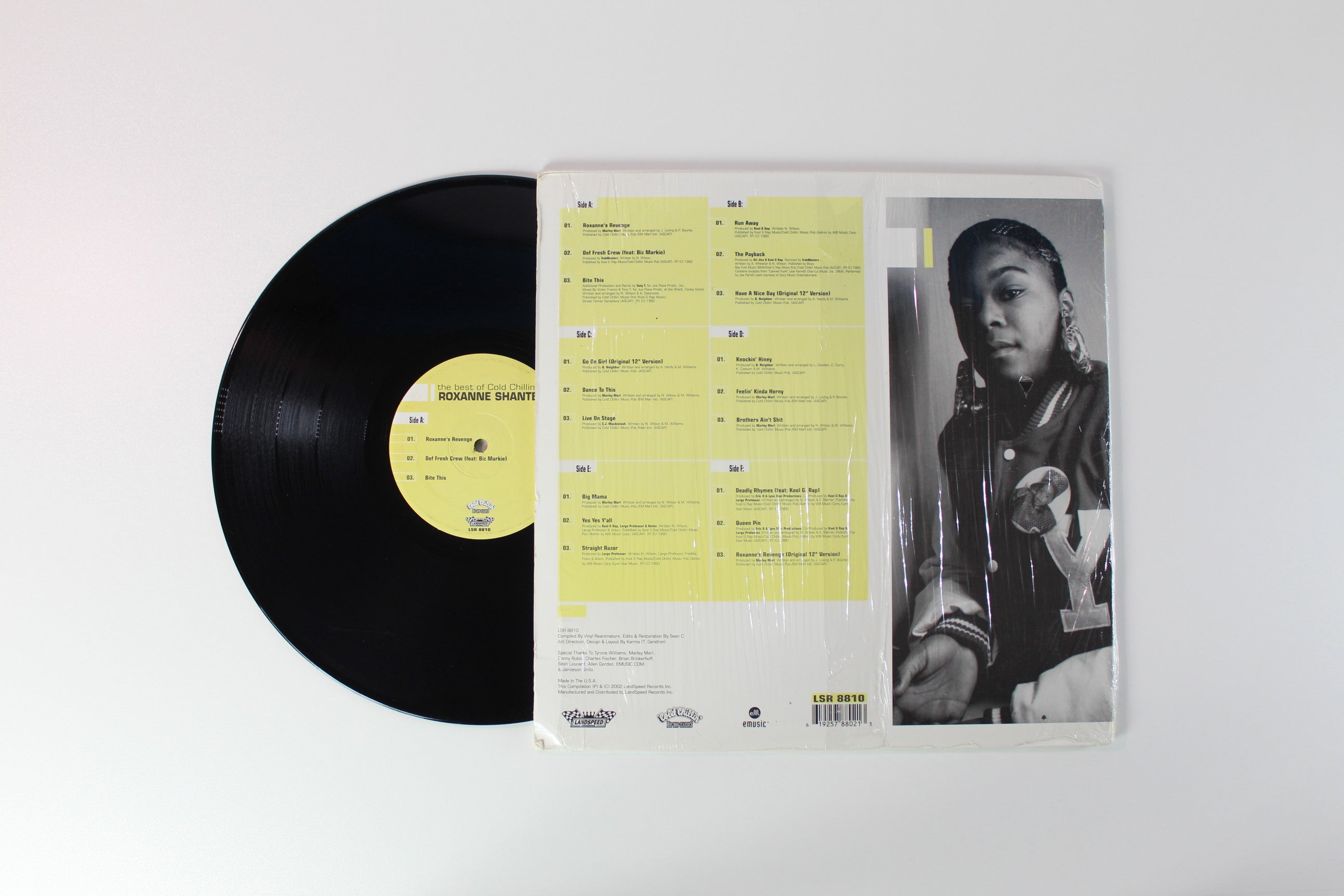 Roxanne Shanté - The Best Of Cold Chillin': Roxanne Shante on Landspeed Records