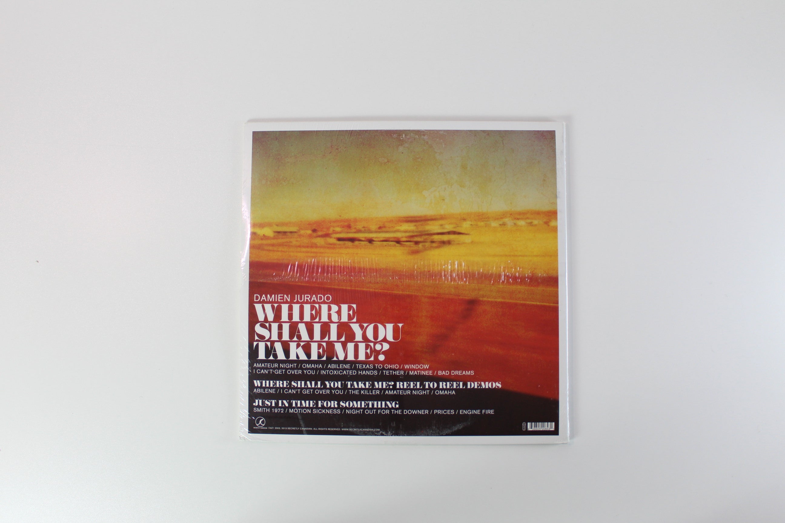 Damien Jurado - Where Shall You Take Me? Reissue on Secretly Canadian Sealed