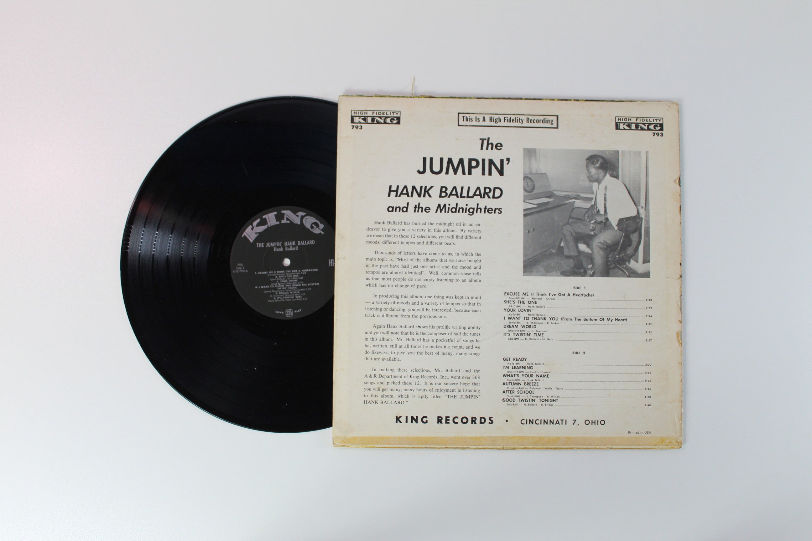 Hank Ballard & The Midnighters - Jumpin on King Records