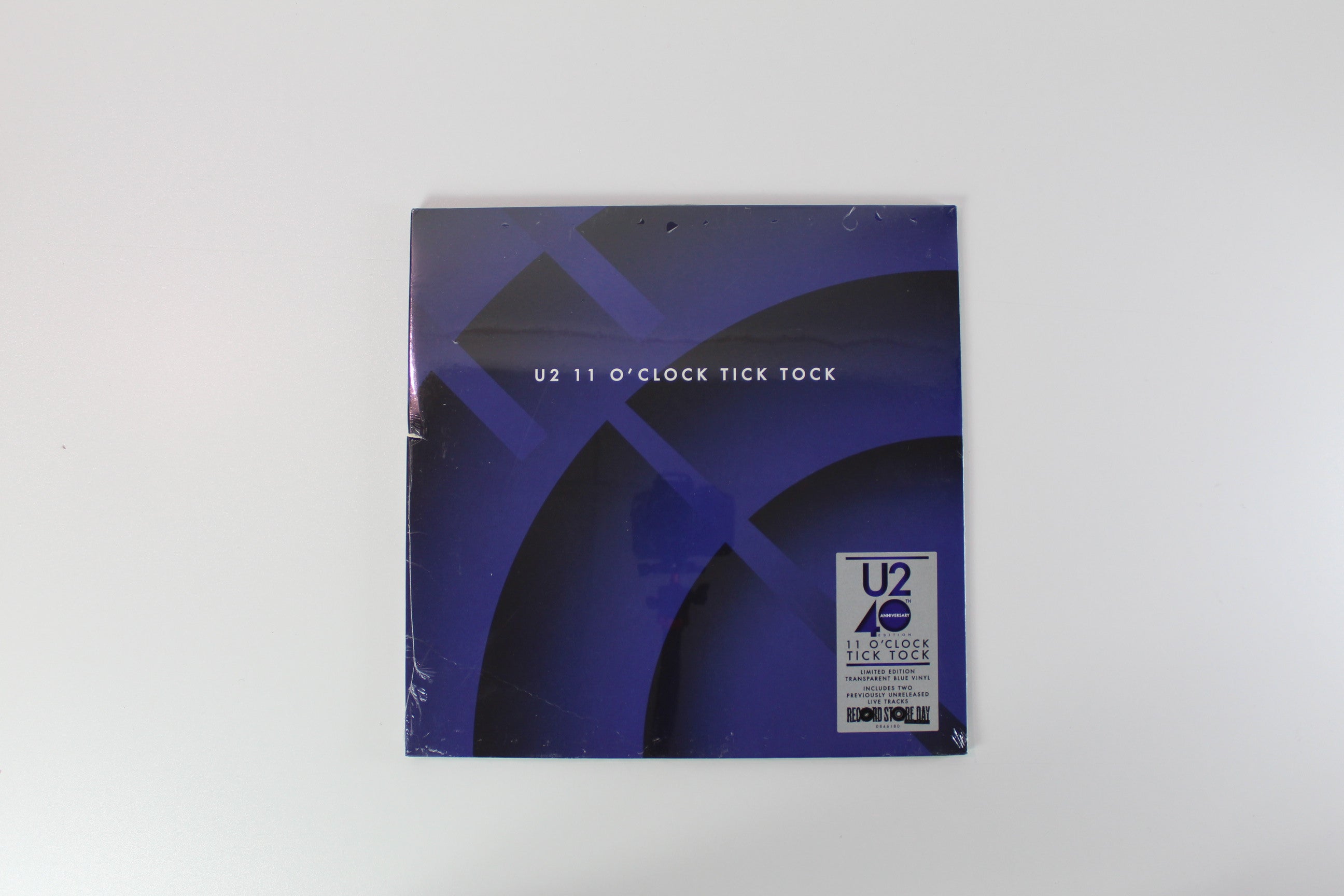 U2 - 11 O'Clock Tick Tock RSD Reissue Blue Transparent Vinyl on Island Records Sealed