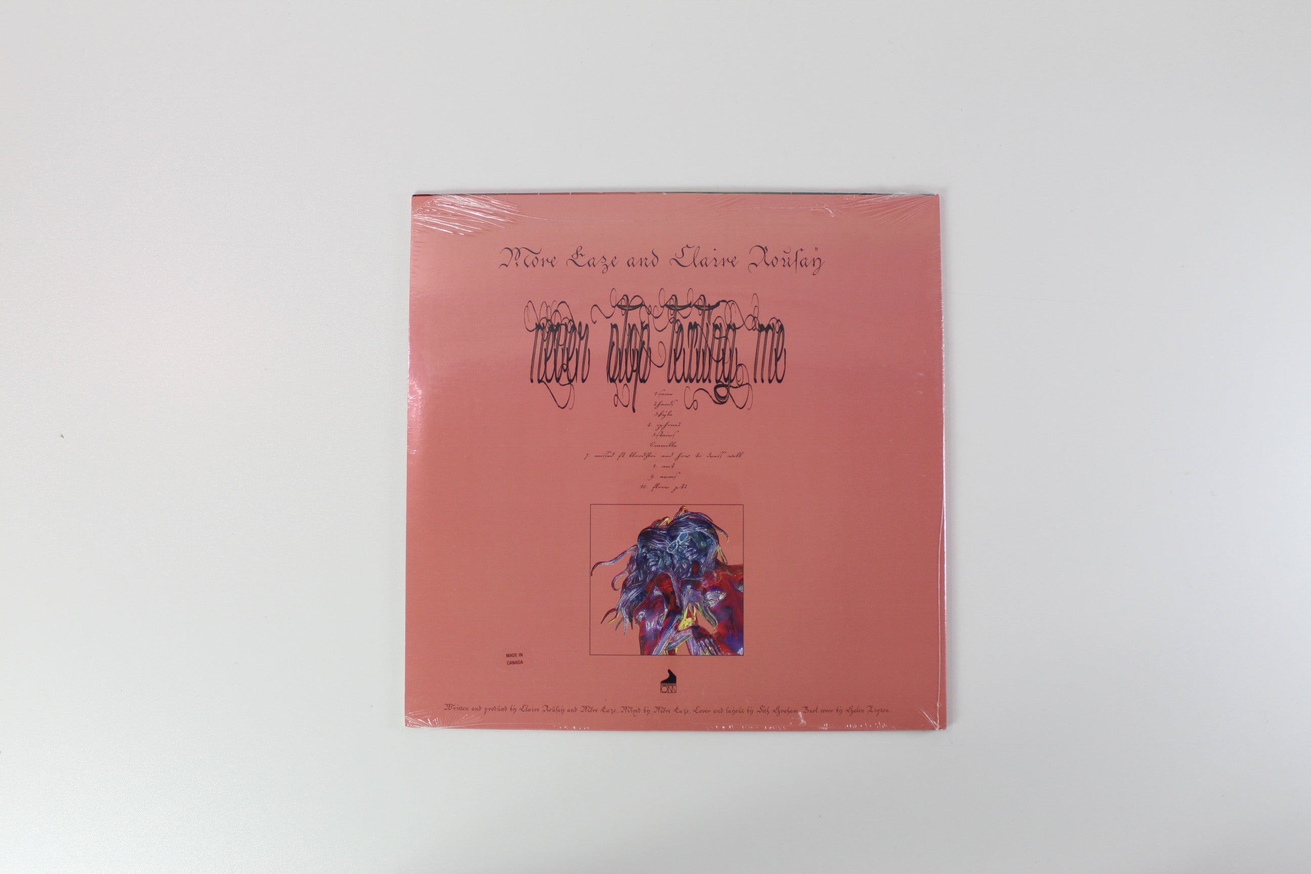 More Eaze, Claire Rousay - Never Stop Texting Me on Orange Milk Records Sealed