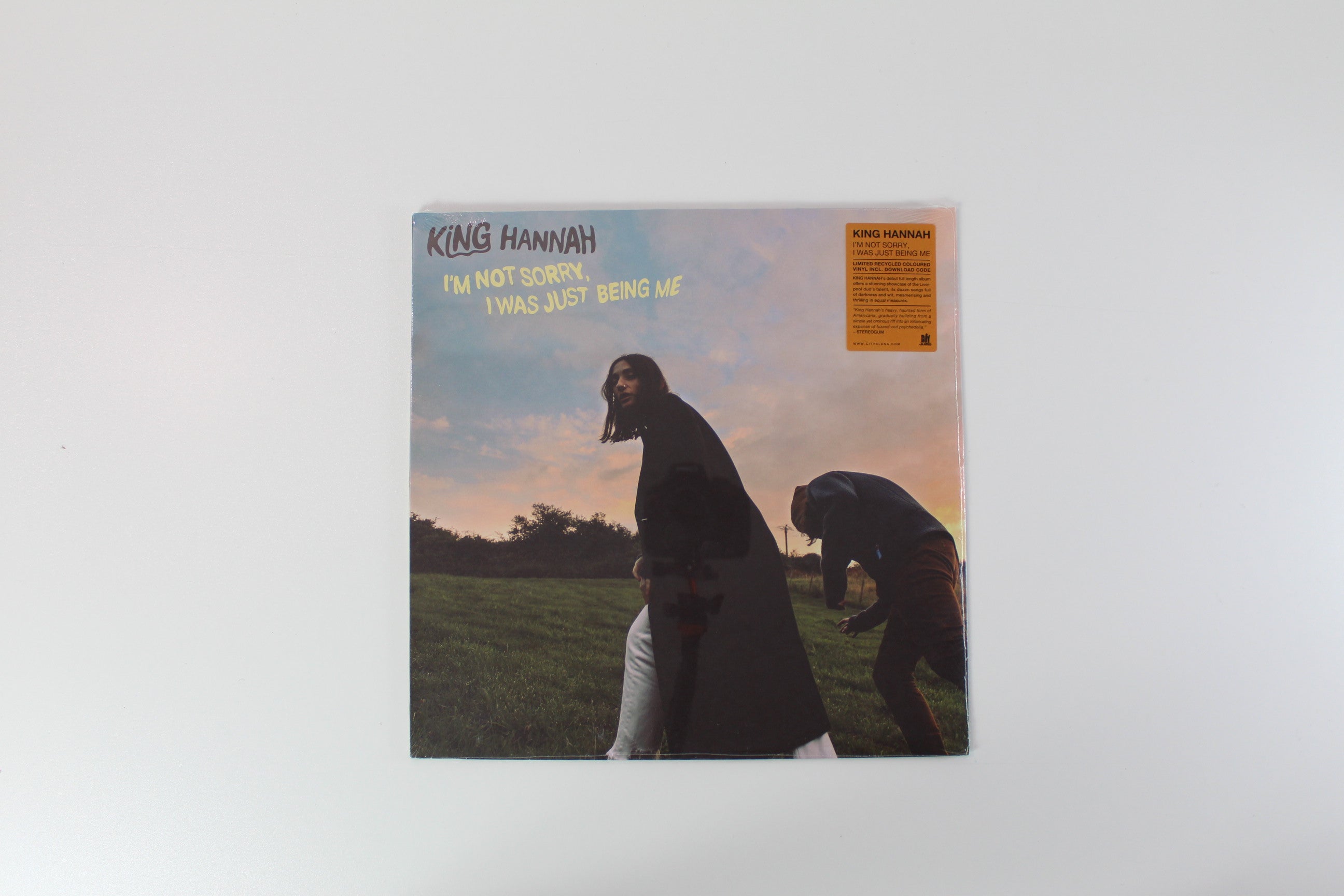 King Hannah - I'm Not Sorry, I Was Just Being Me Ltd. Recycled Coloured Vinyl on City Slang Sealed