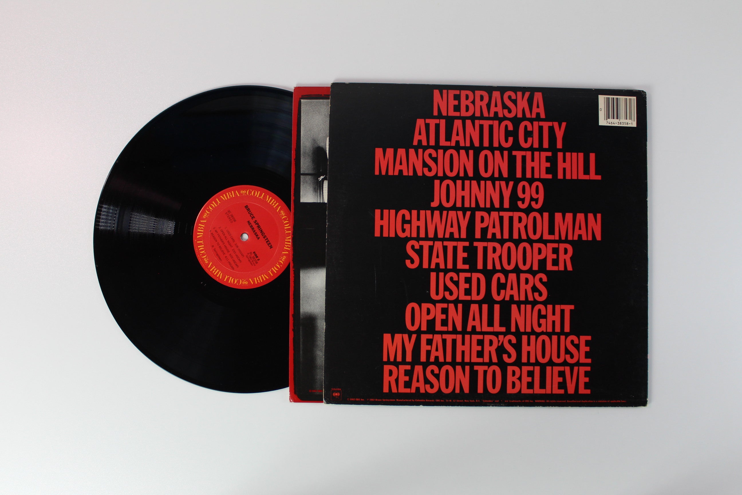 Bruce Springsteen - Nebraska on Columbia