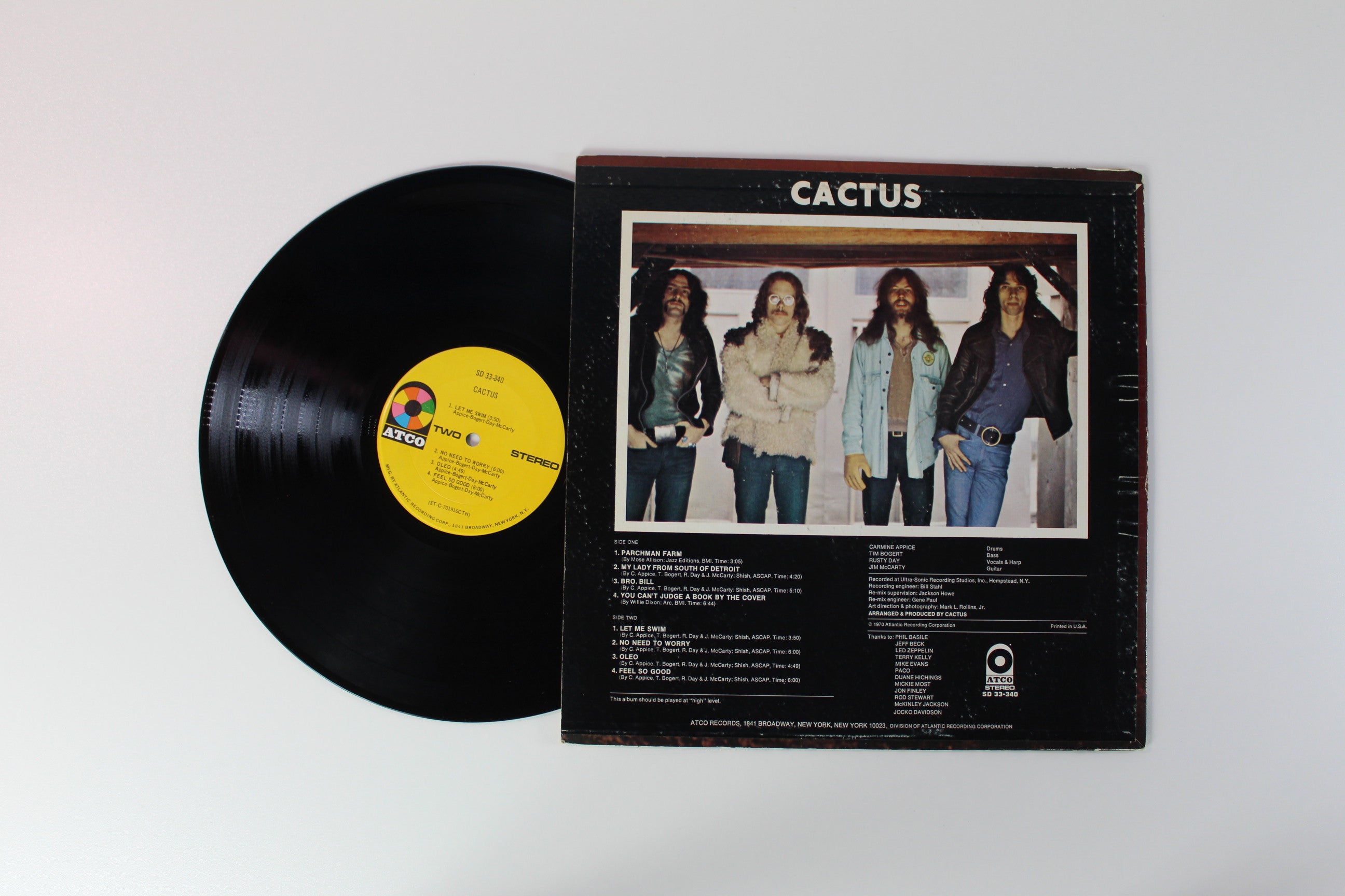 Cactus - Cactus on ATCO Records