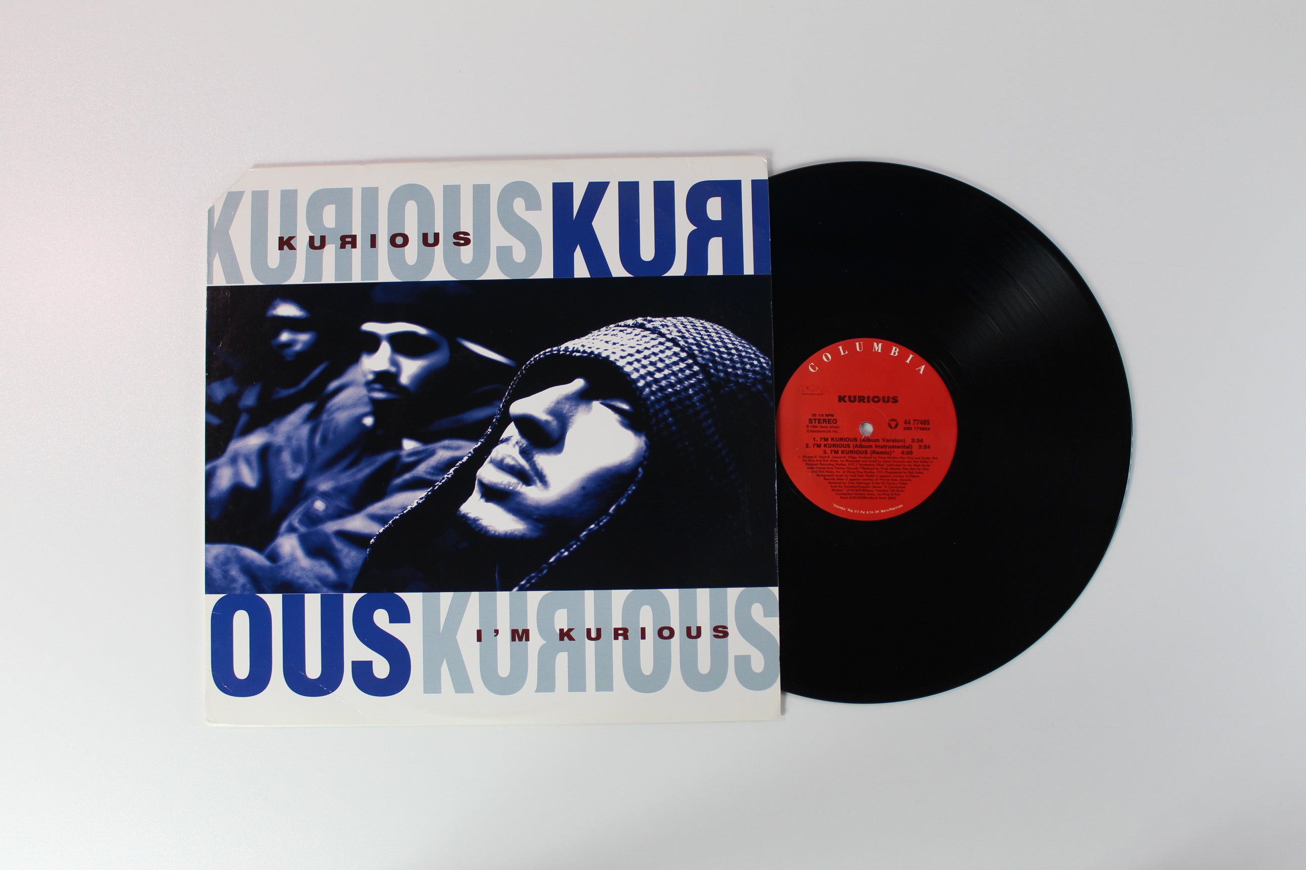 Kurious - I'm Kurious on Columbia 12" Single