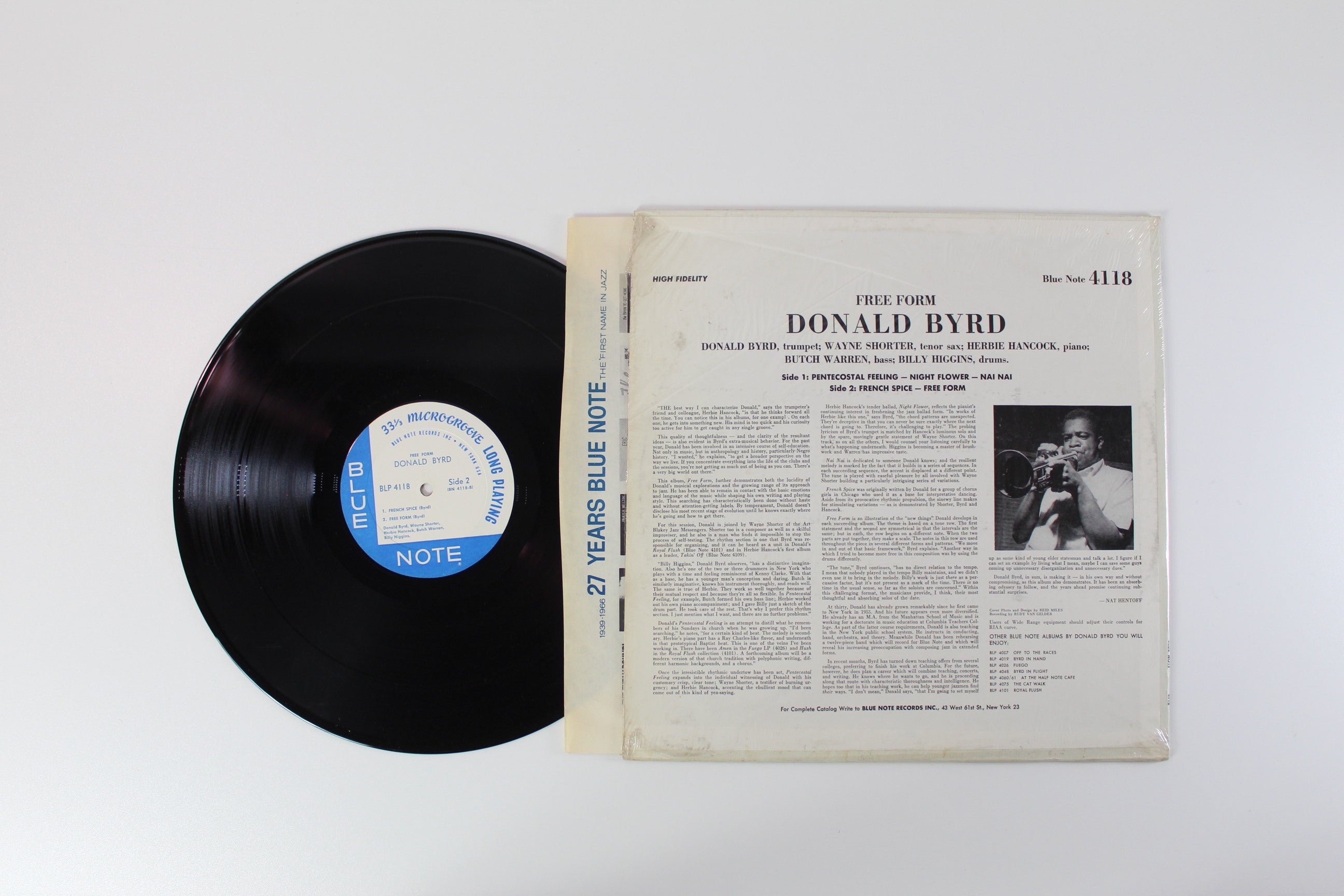 Donald Byrd - Free Form NY Mono on Blue Note
