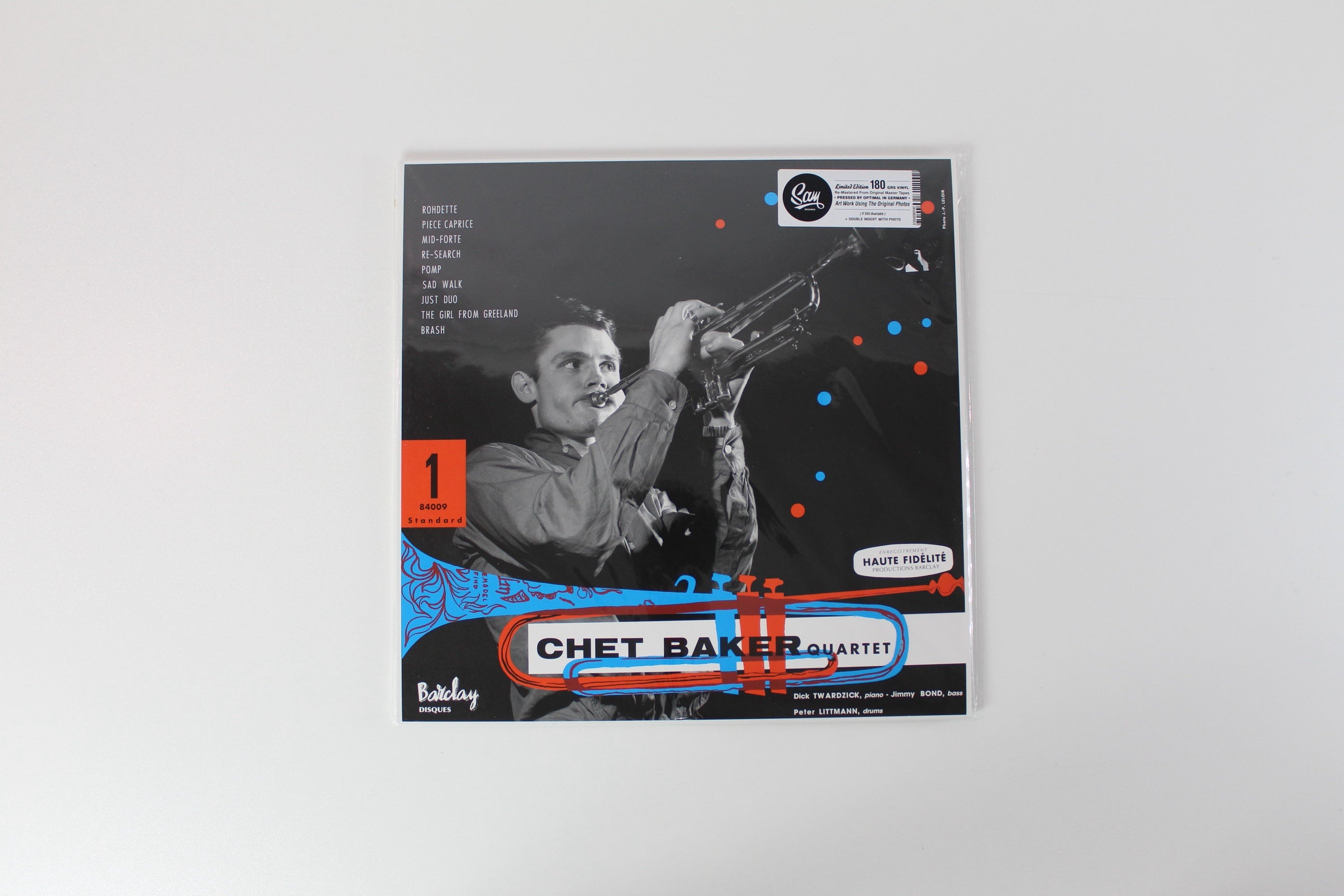 Chet Baker Quartet - Chet Baker Quartet on Sam Records Ltd 180 Gram Reissue