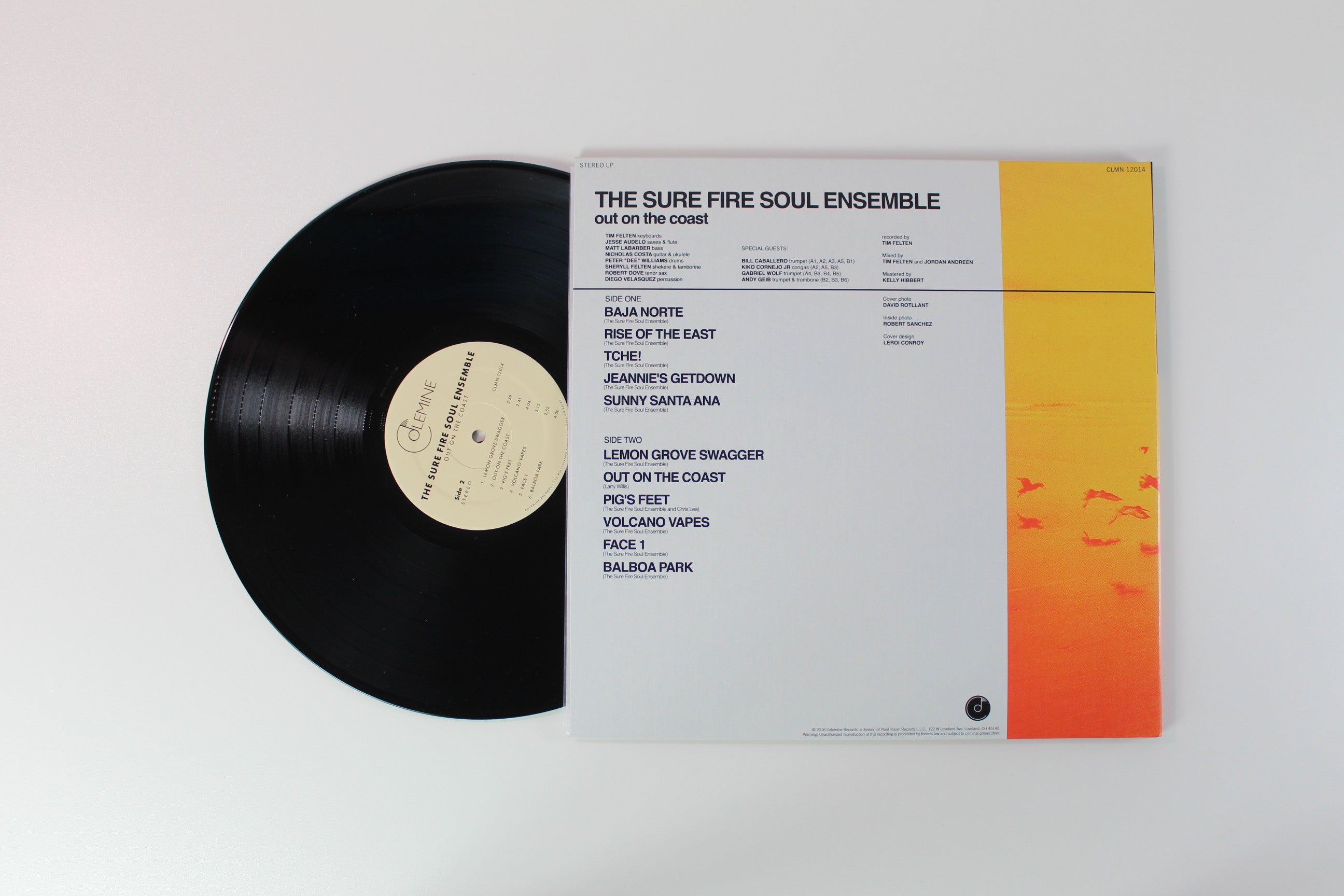 The Sure Fire Soul Ensemble - Out On The Coast on Colemine Records