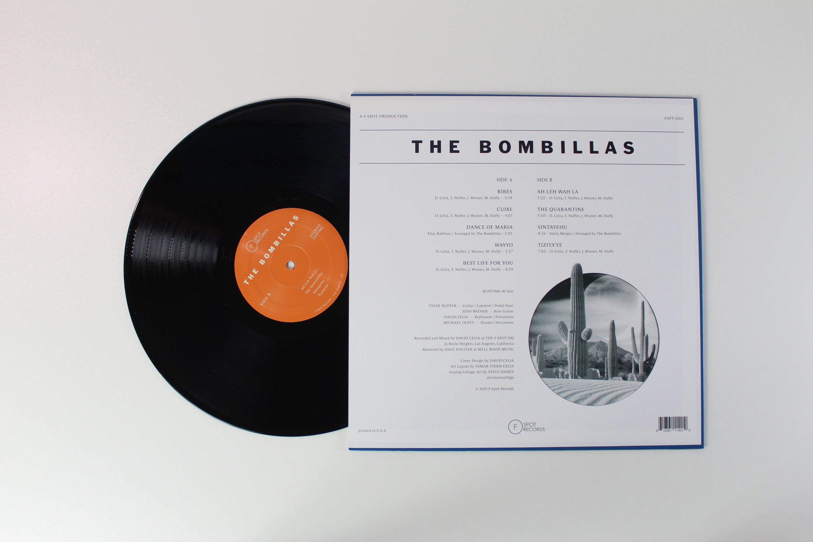 The Bombillas - The Bombillas on F Spot Records