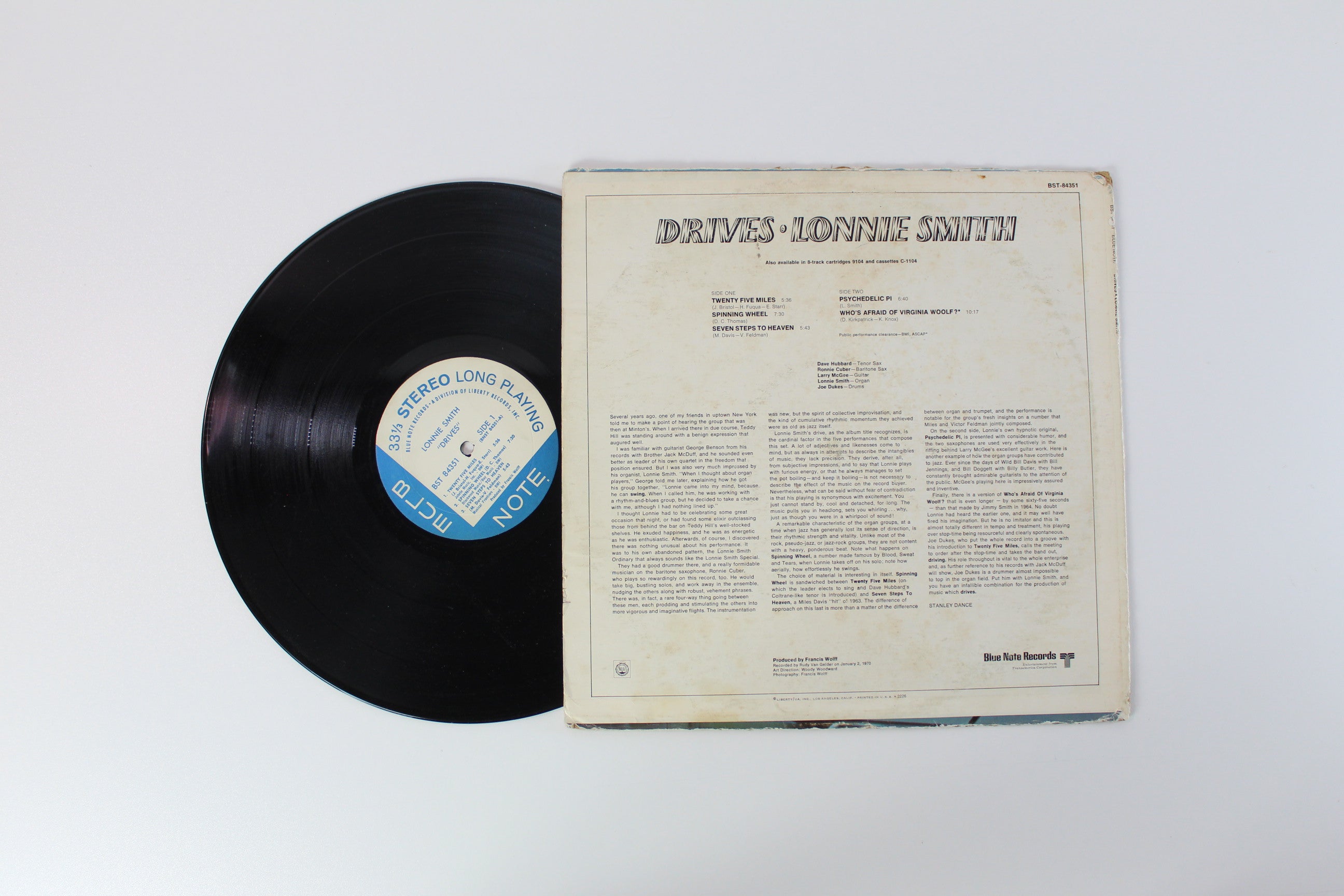 Lonnie Smith - Drives on Blue Note Stereo Liberty