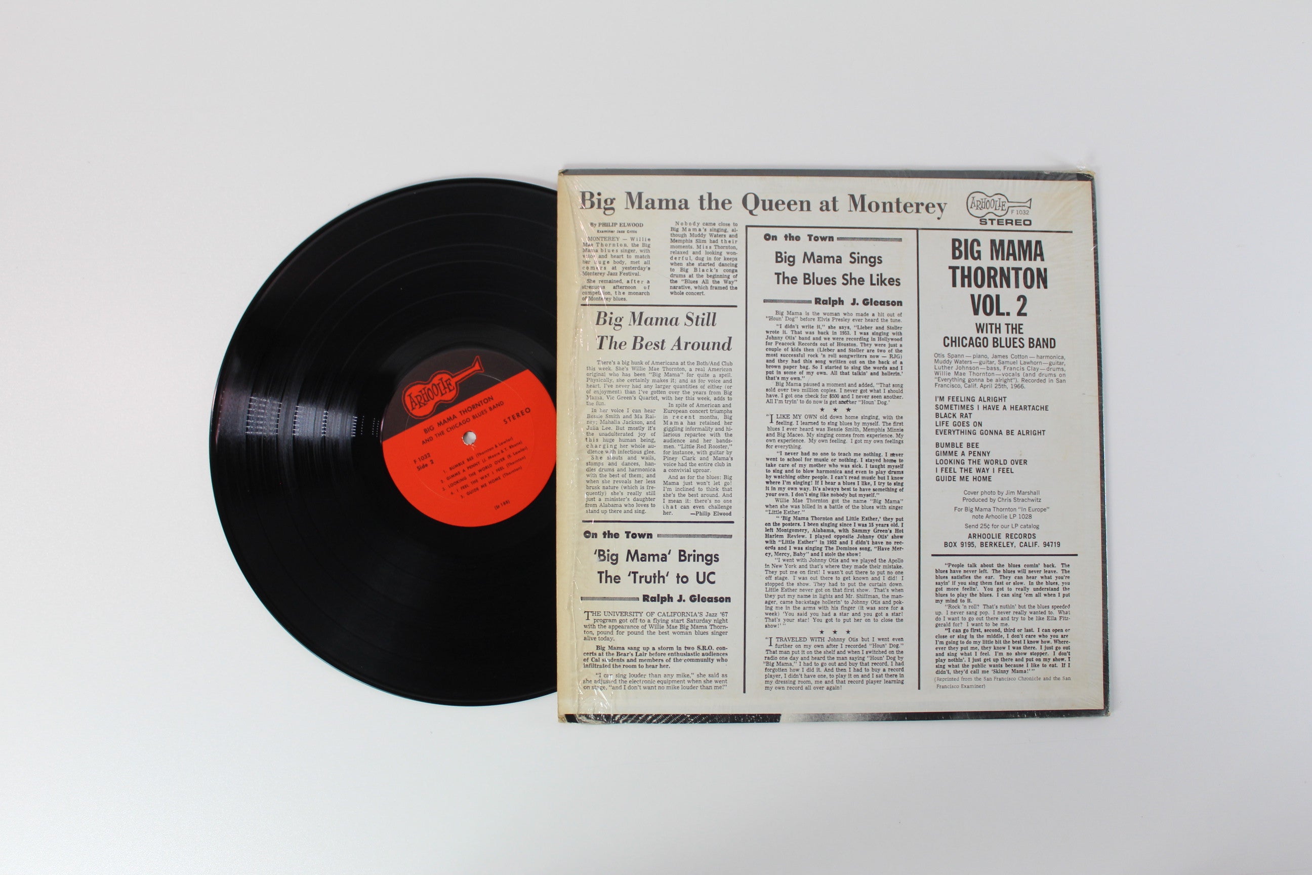 Big Mama Thornton with Muddy Waters Blues Band - Big Mama Thornton And The Chicago Blues Band on Arhoolie