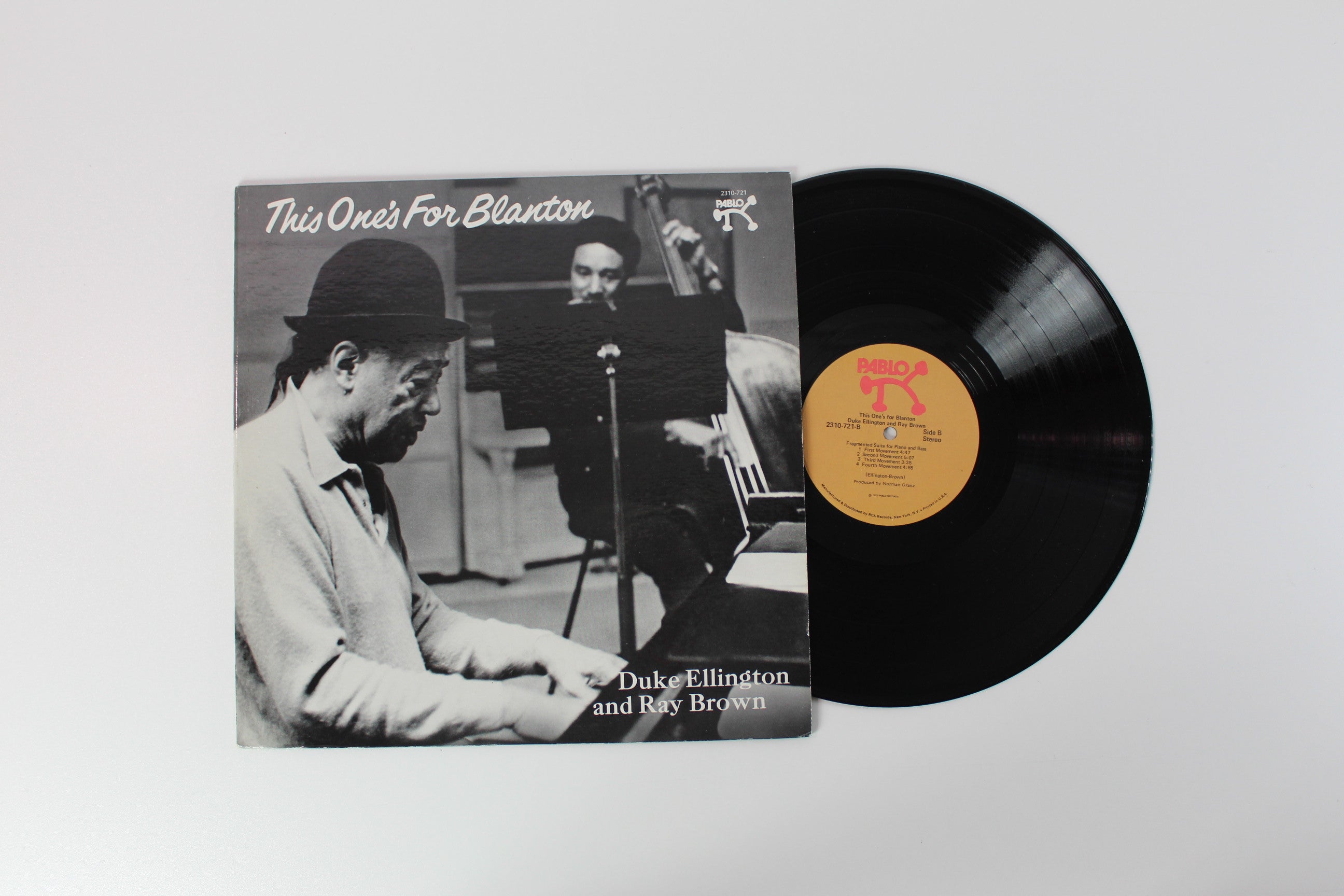 Duke Ellington & Ray Brown - This One's For Blanton on Pablo