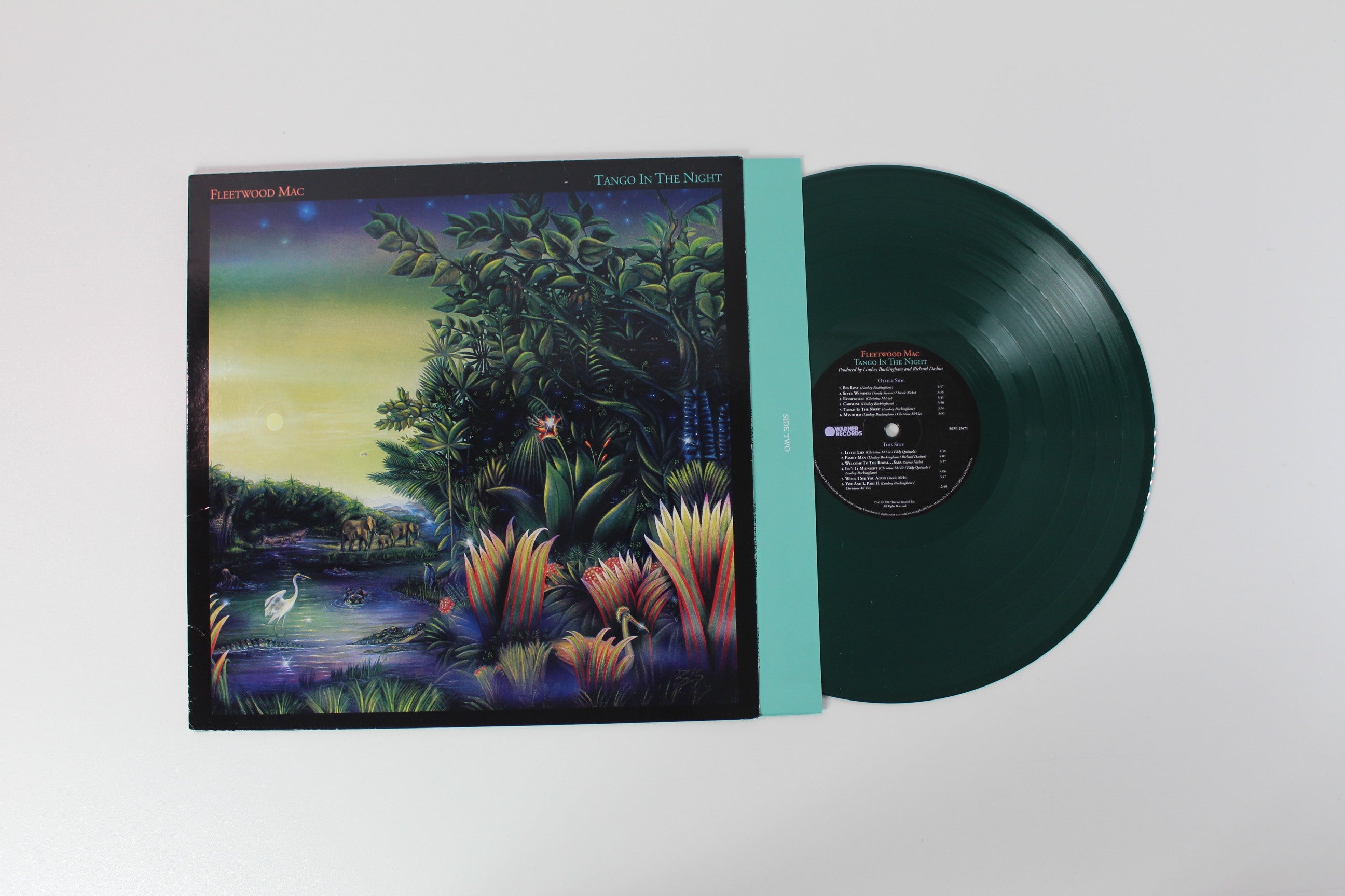 Fleetwood Mac - Tango In The Night on Warner Green Vinyl Reissue