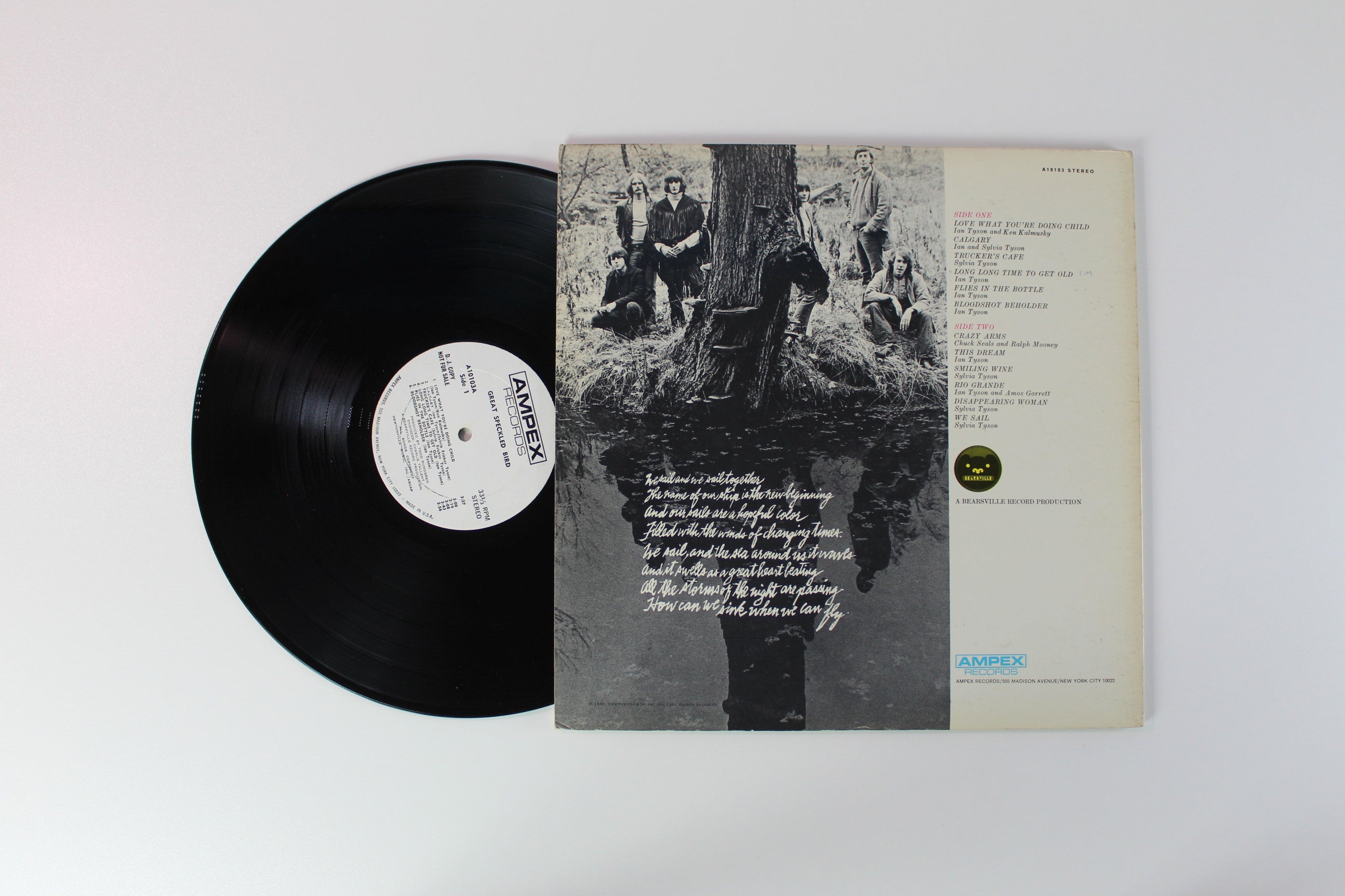 Great Speckled Bird - Great Speckled Bird on Ampex Records - Promo