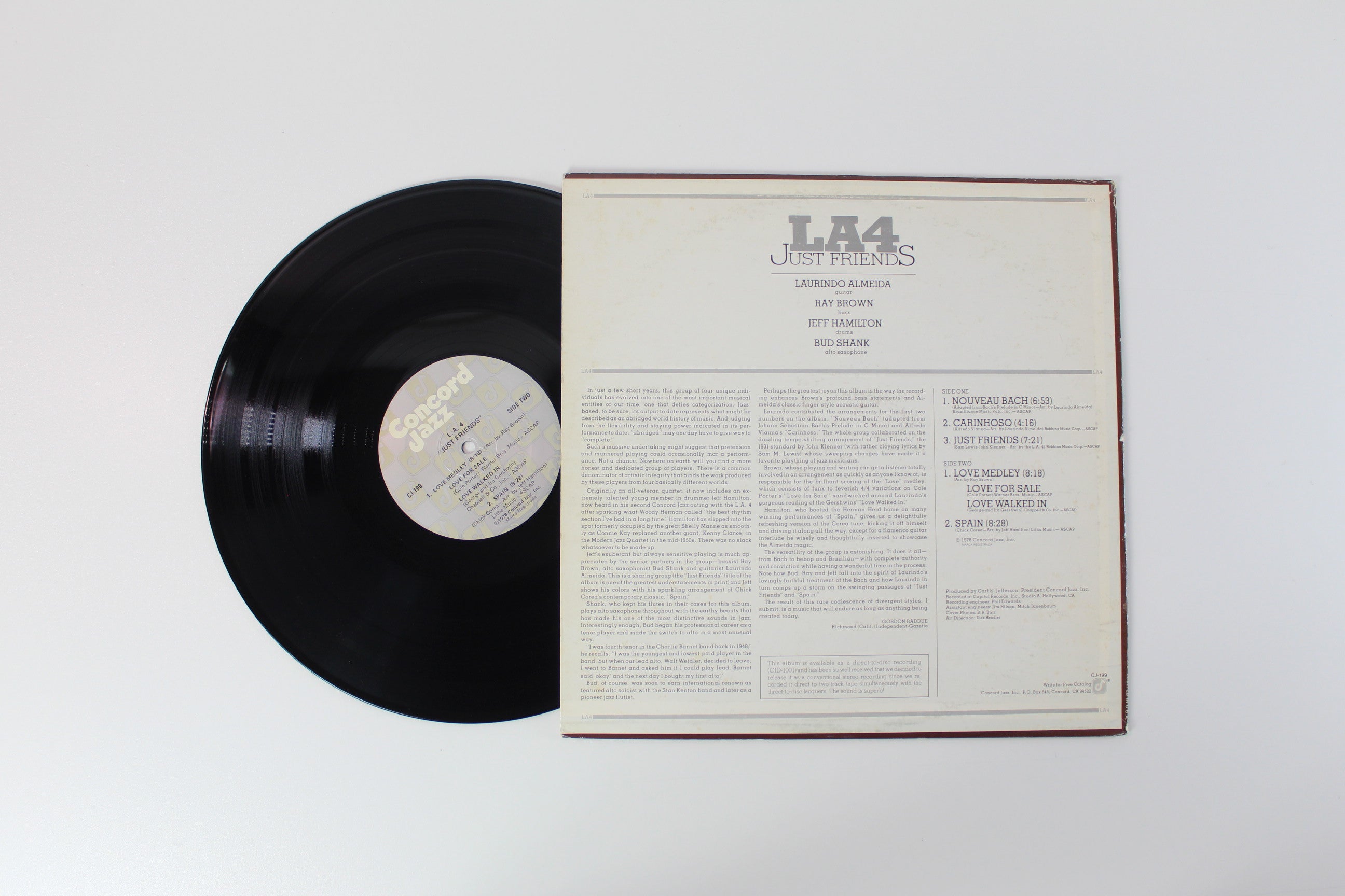 LA4 - Just Friends on Concord Jazz
