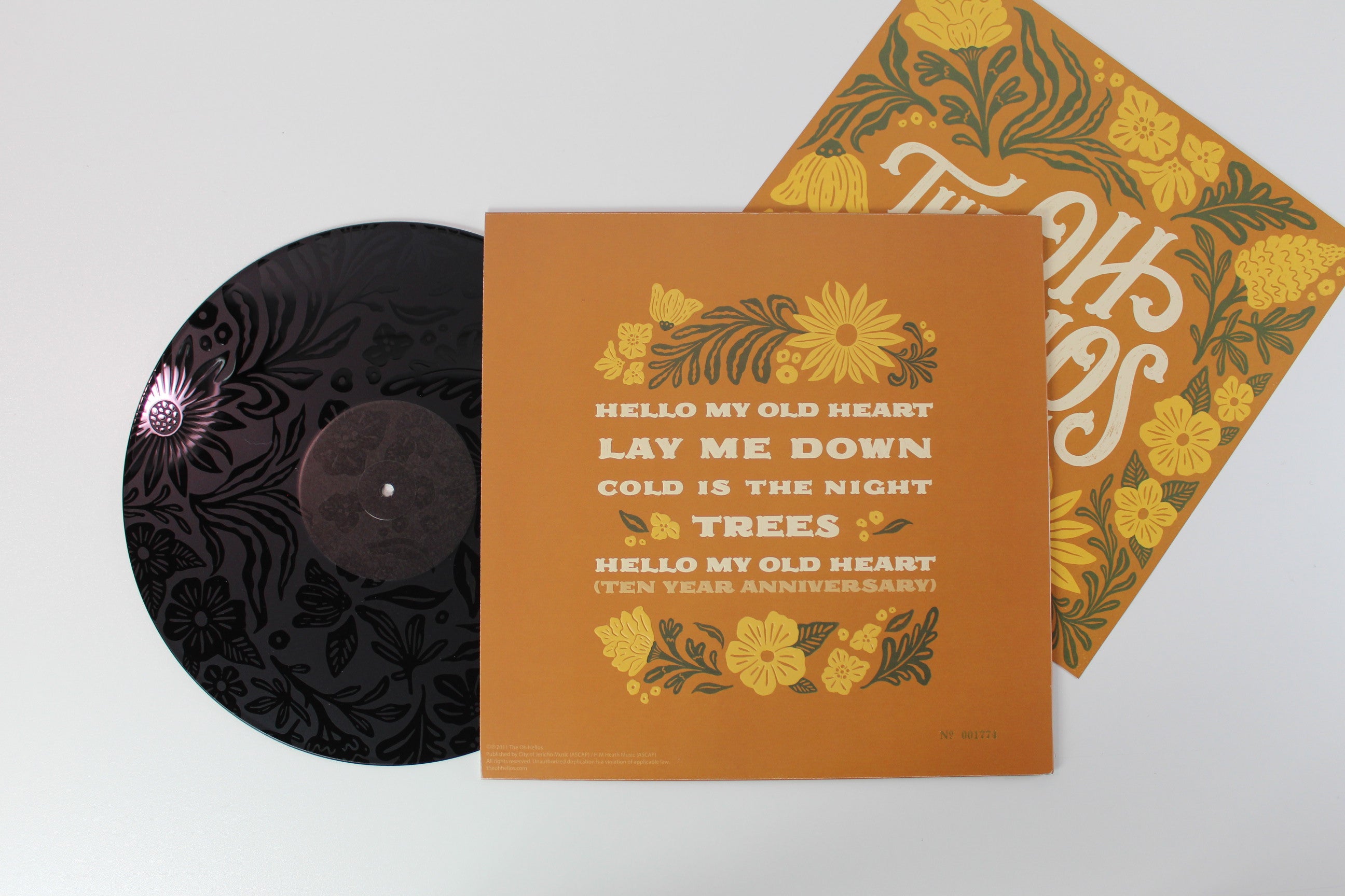 The Oh Hellos - The Oh Hellos – Hello My Old Heart (Ten Year Anniversary) Self Released Ltd Single Sided 12" EP Reissue