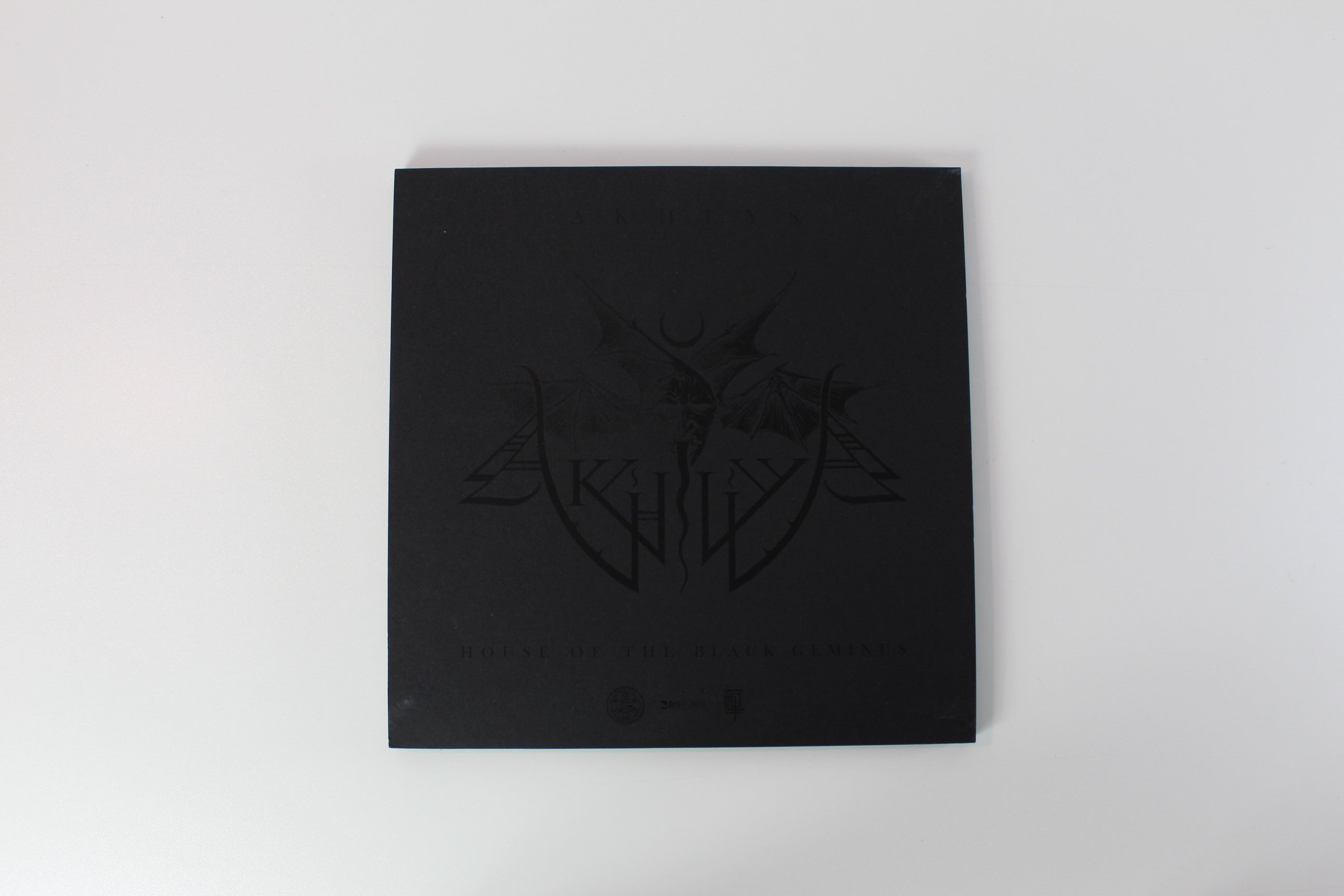 Akhlys - House Of The Black Geminus on Debemur Morti Ltd Numbered Blue/Silver Mixed Vinyl