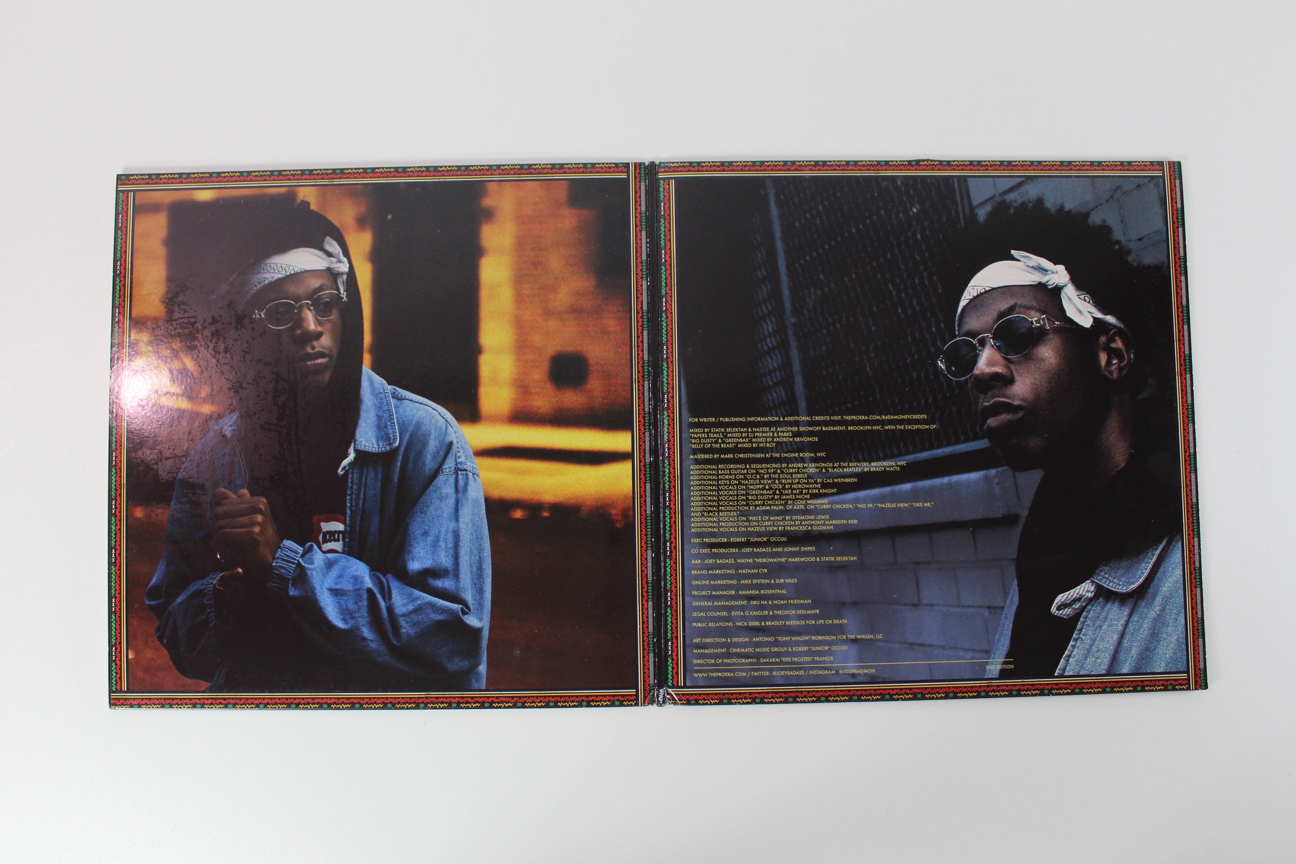 Joey Bada$$ - B4.DA.$$ on Pro Era Reissue