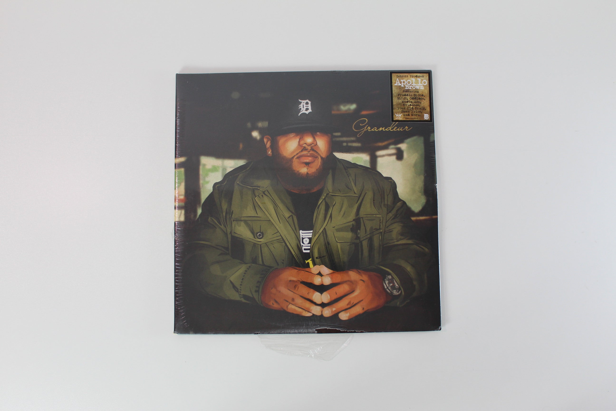 Apollo Brown - Grandeur on Mello Music Group Olive Green Vinyl Sealed