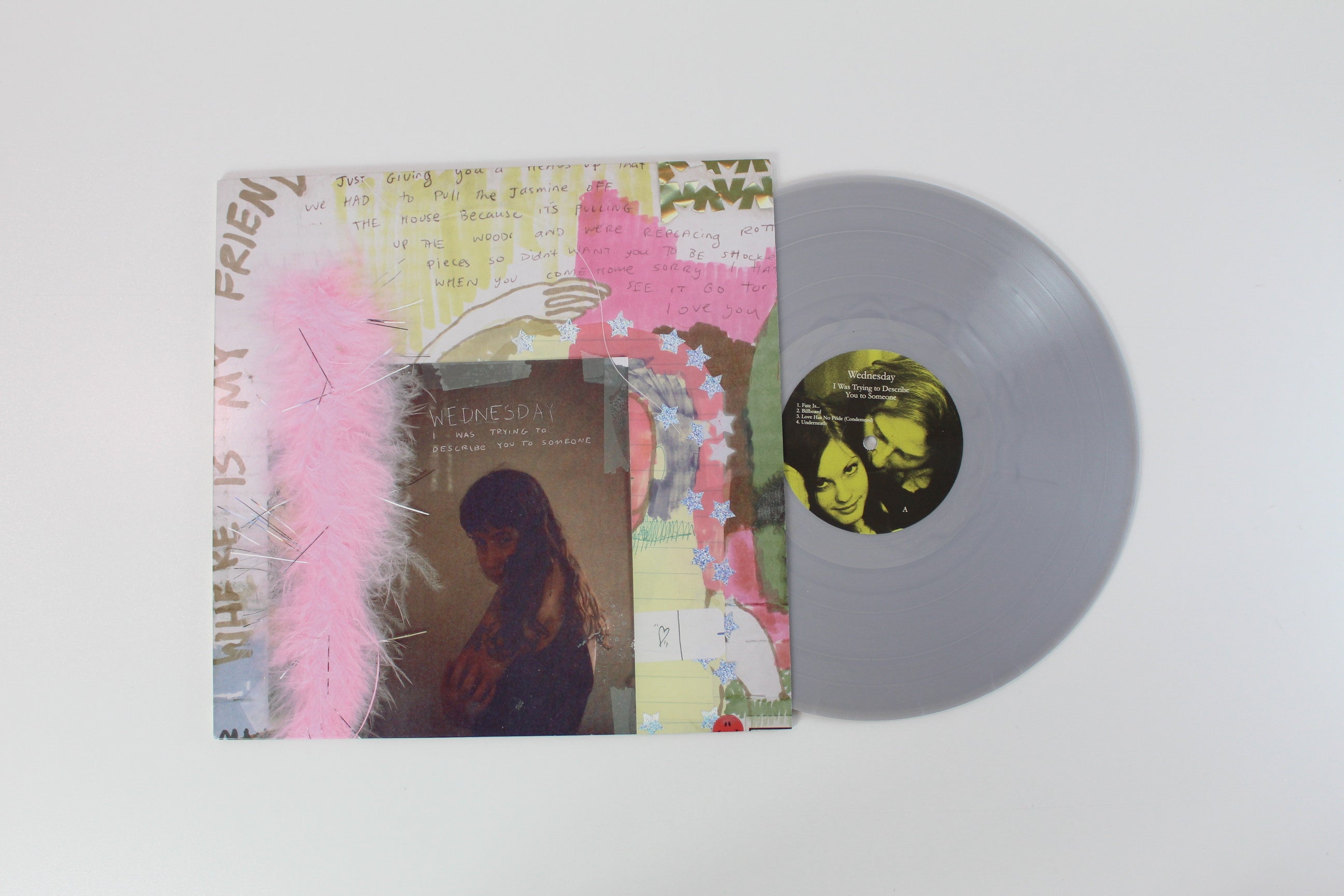 Wednesday - I Was Trying To Describe You To Someone on Ordinal Ltd Silver Metallic Reissue
