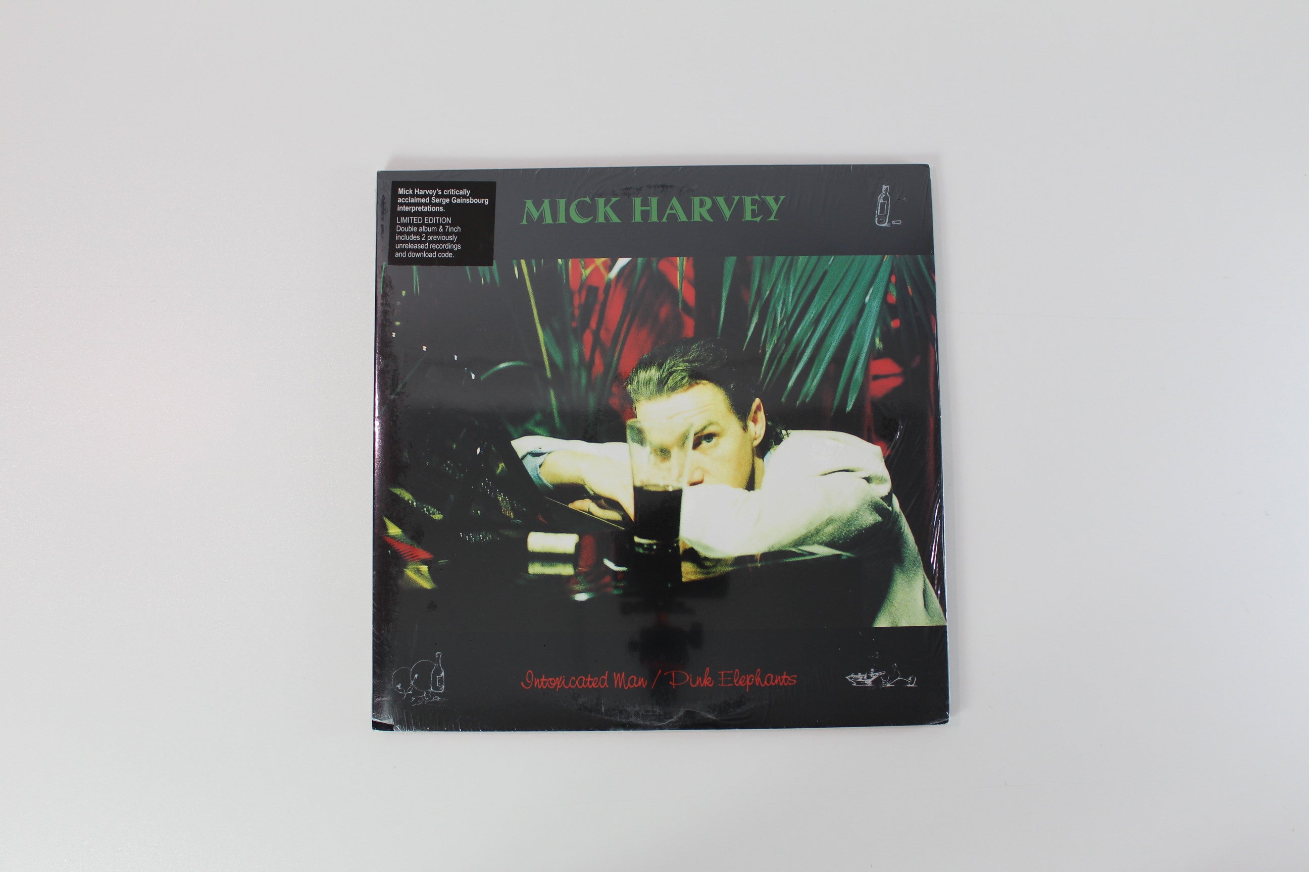 Mick Harvey - Intoxicated Man / Pink Elephants on Mute Ltd Reissue Sealed