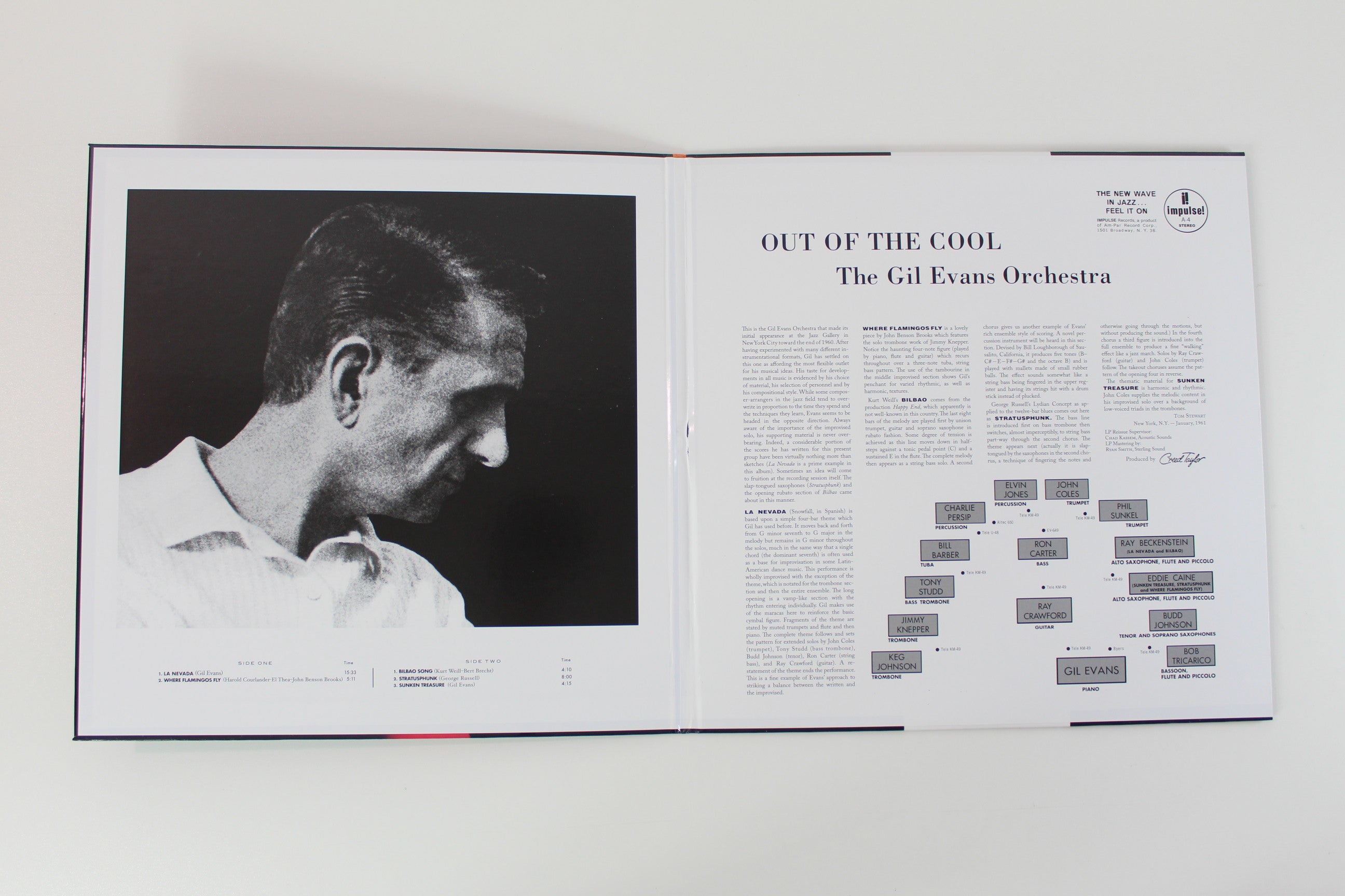 Gil Evans And His Orchestra - Out Of The Cool on Impulse Verve Acoustic Sounds Series Reissue