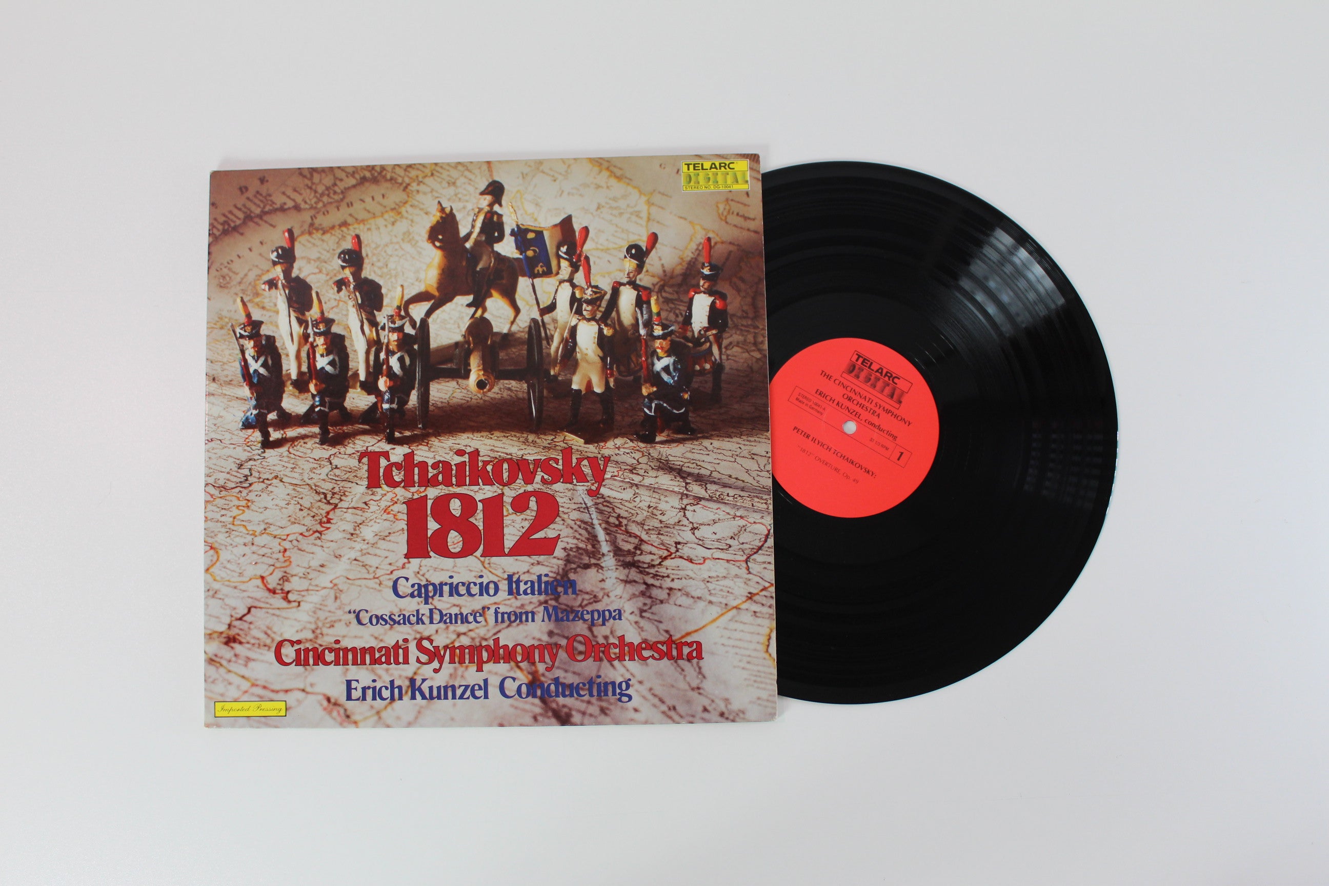 Pyotr Ilyich Tchaikovsky Cincinnati Symphony Orchestra / Erich Kunzel - 1812 / Capriccio Italien / "Cossack Dance" From Mazeppa on Telarc Digital Reissue