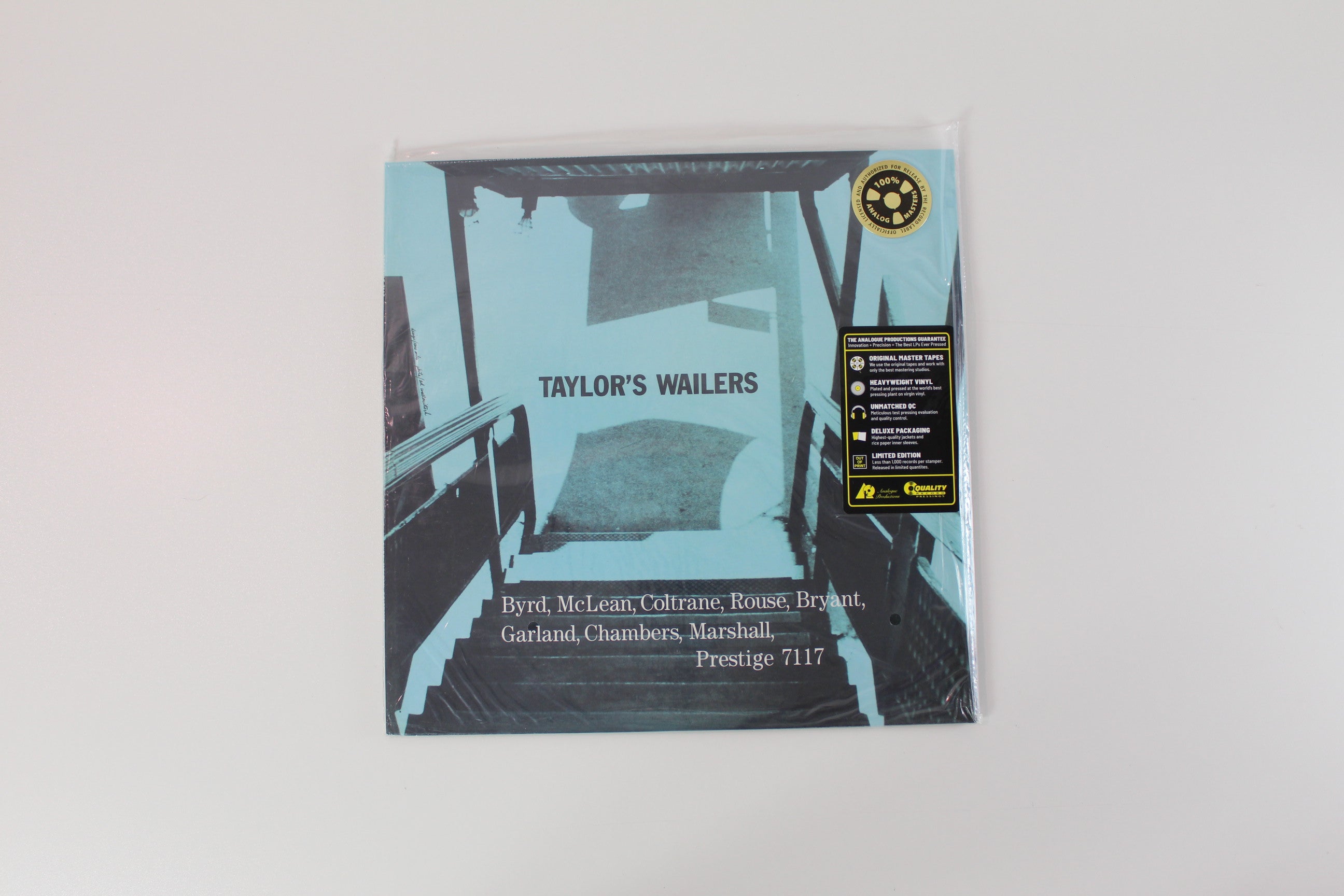 Art Taylor - Taylor's Wailers on Prestige Analogue Productions Ltd Mono 180 Gram Reissue Sealed
