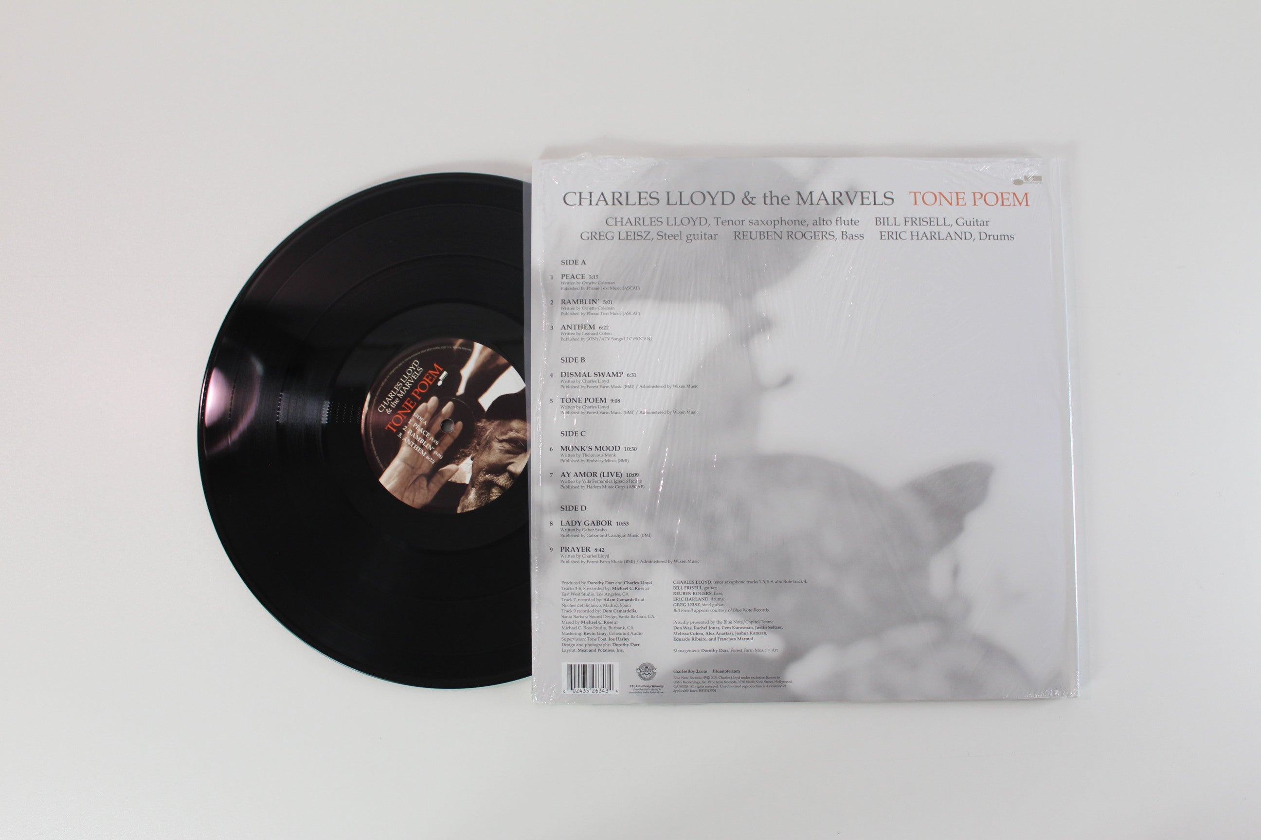 Charles Lloyd & The Marvels - Tone Poem on Blue Note Tone Poet Series